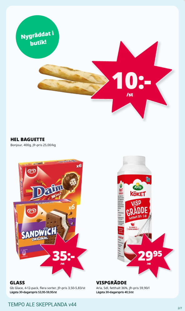 tempo - Tempo-reklambladet giltigt från 27/10 - 02/11 - page: 2