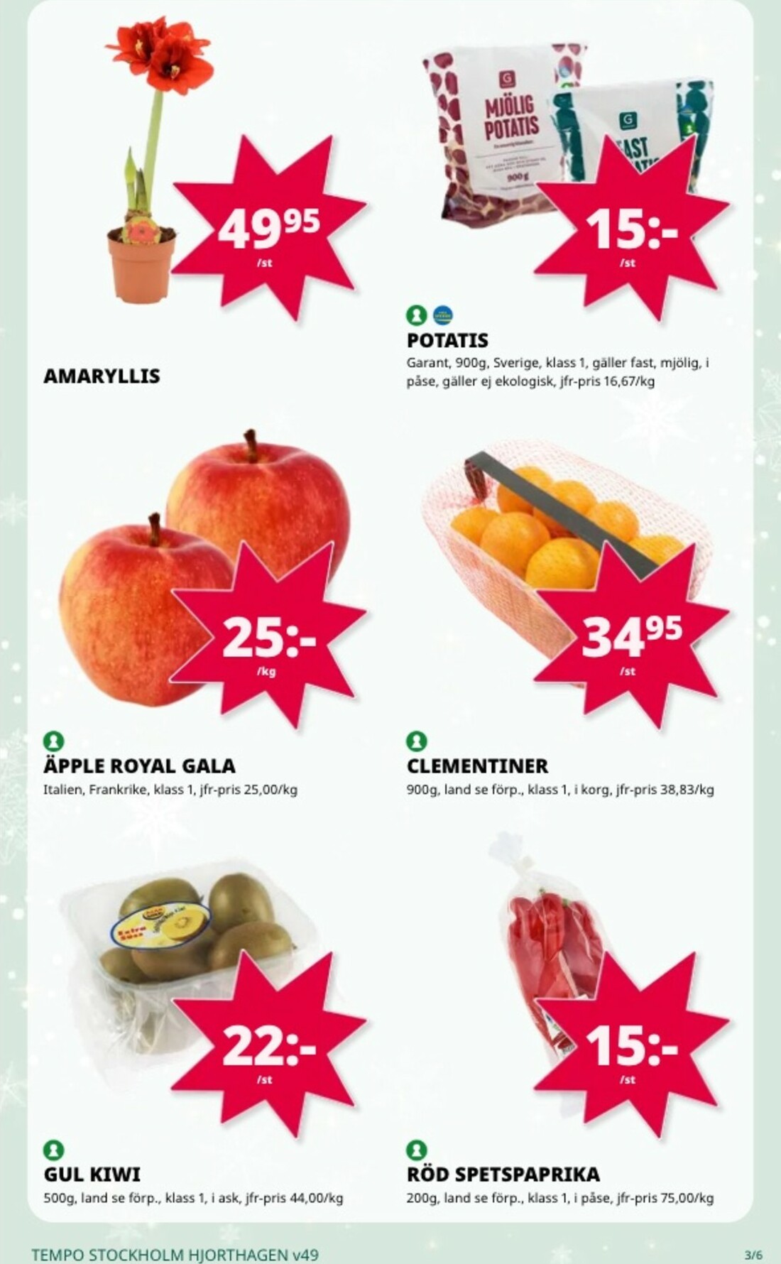 tempo - Tempo-reklambladet giltigt från 01/12 - 07/12 - page: 3