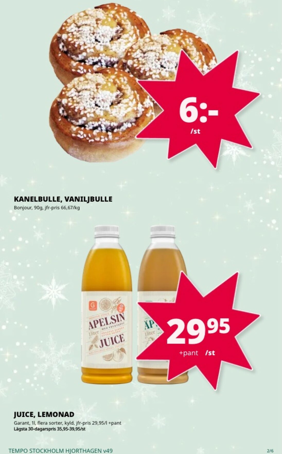 tempo - Tempo-reklambladet giltigt från 01/12 - 07/12 - page: 2