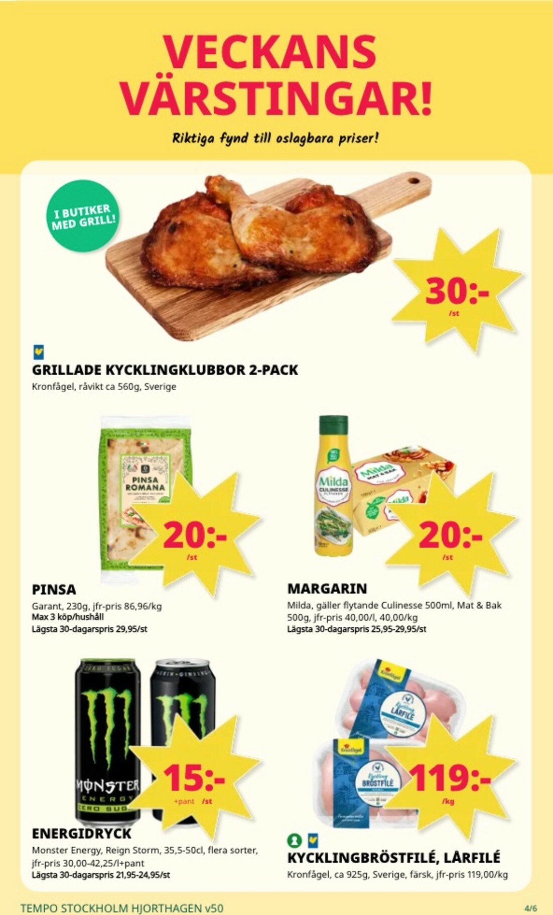 tempo - Tempo-reklambladet giltigt från 08/12 - 14/12 - page: 4