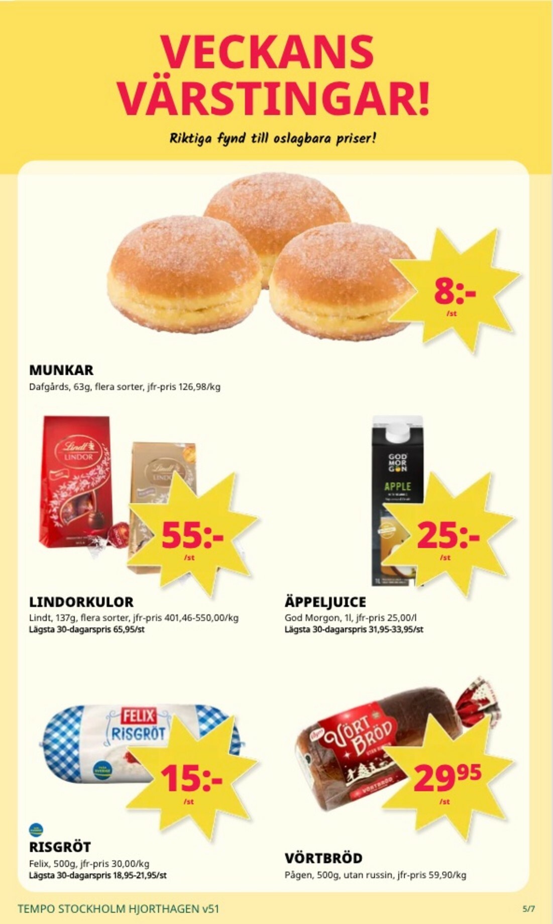 tempo - Tempo-reklambladet giltigt från 15/12 - 21/12 - page: 5