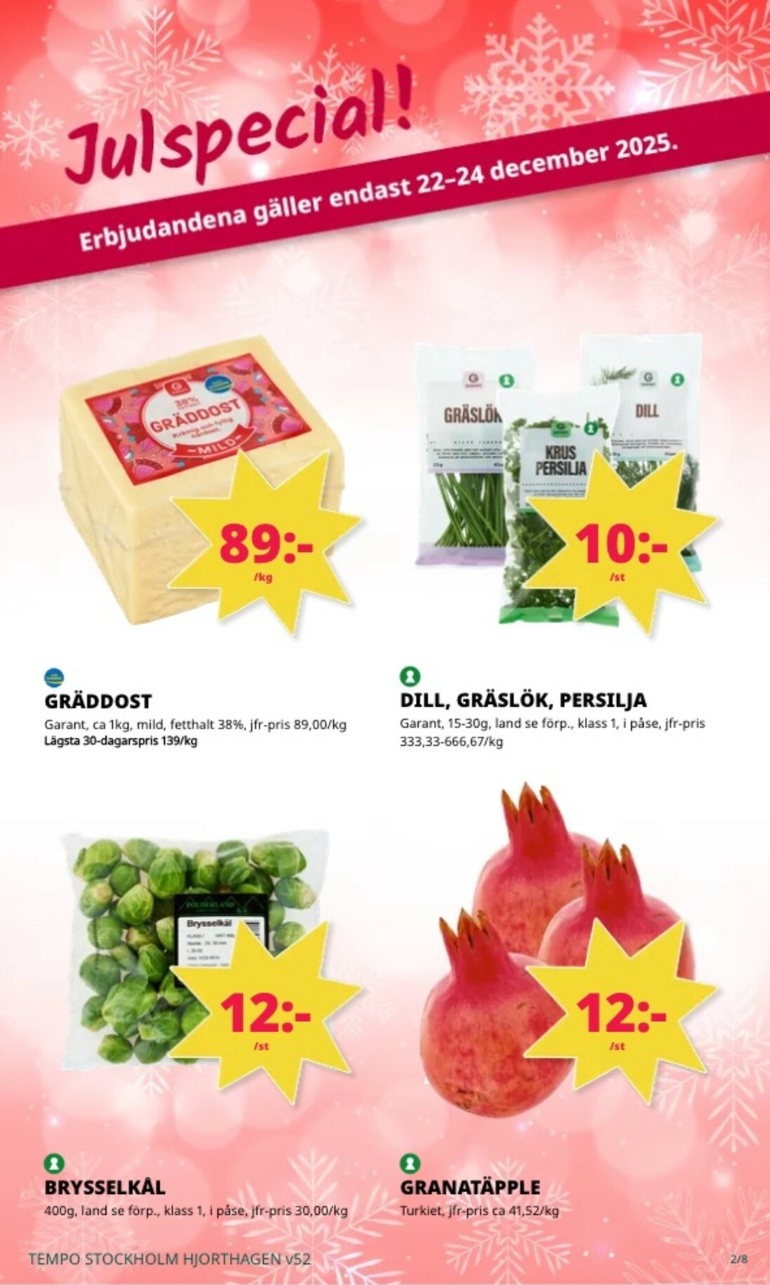 tempo - Tempo-reklambladet giltigt från 22/12 - 28/12 - page: 2