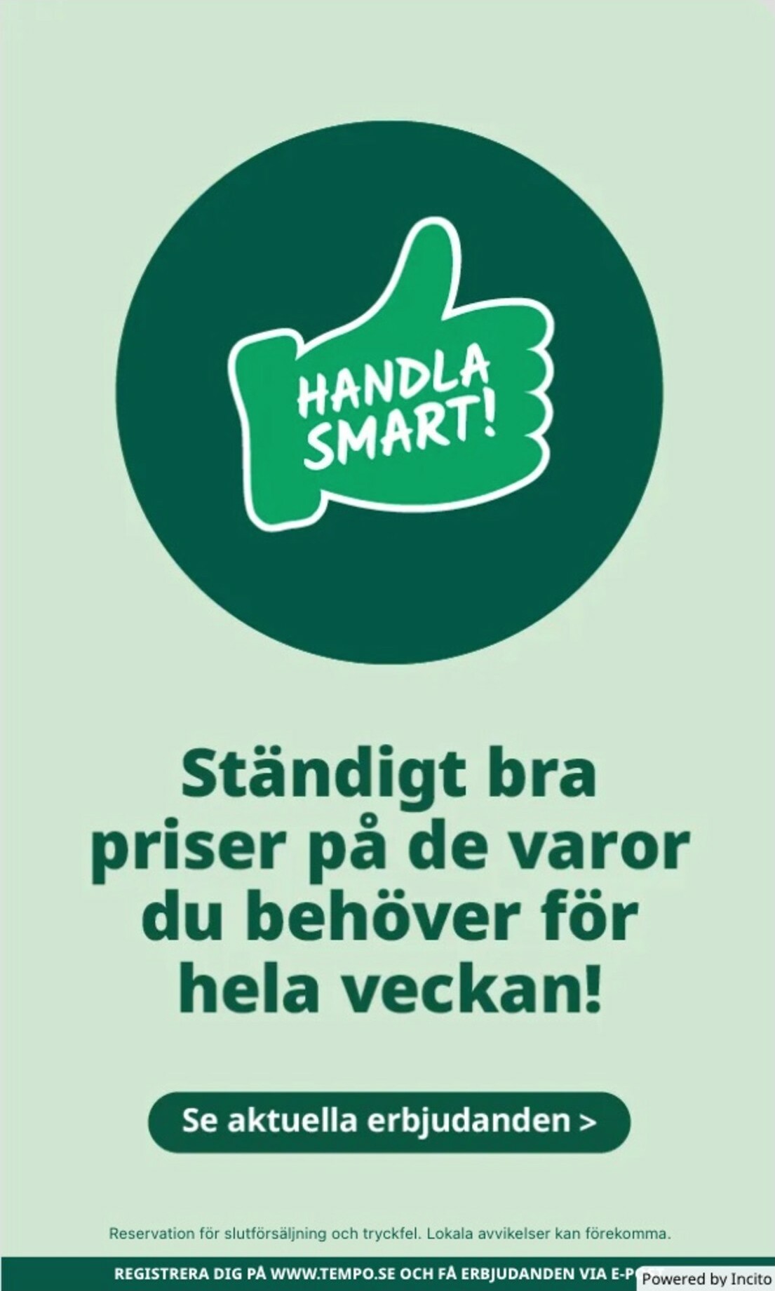 tempo - Tempo-reklambladet giltigt från 12/01 - 18/01 - page: 7