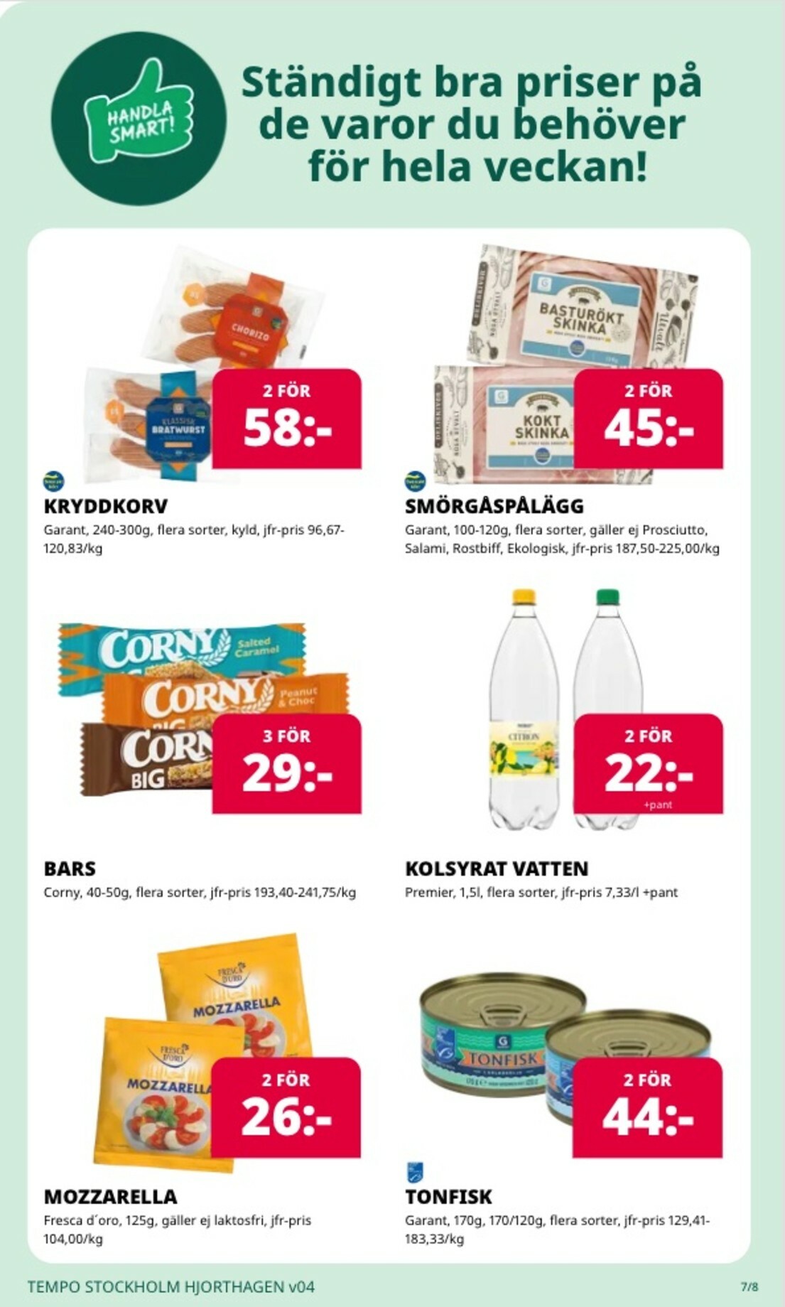 tempo - Tempo-reklambladet giltigt från 19/01 - 25/01 - page: 7