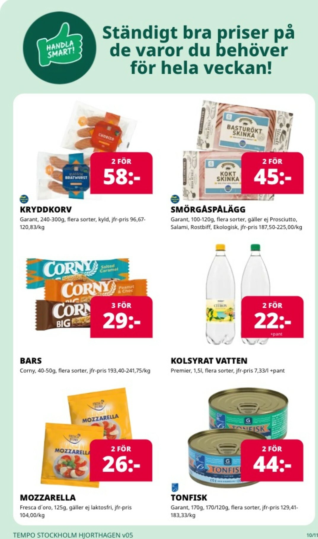 tempo - Tempo-reklambladet giltigt från 26/01 - 01/02 - page: 10