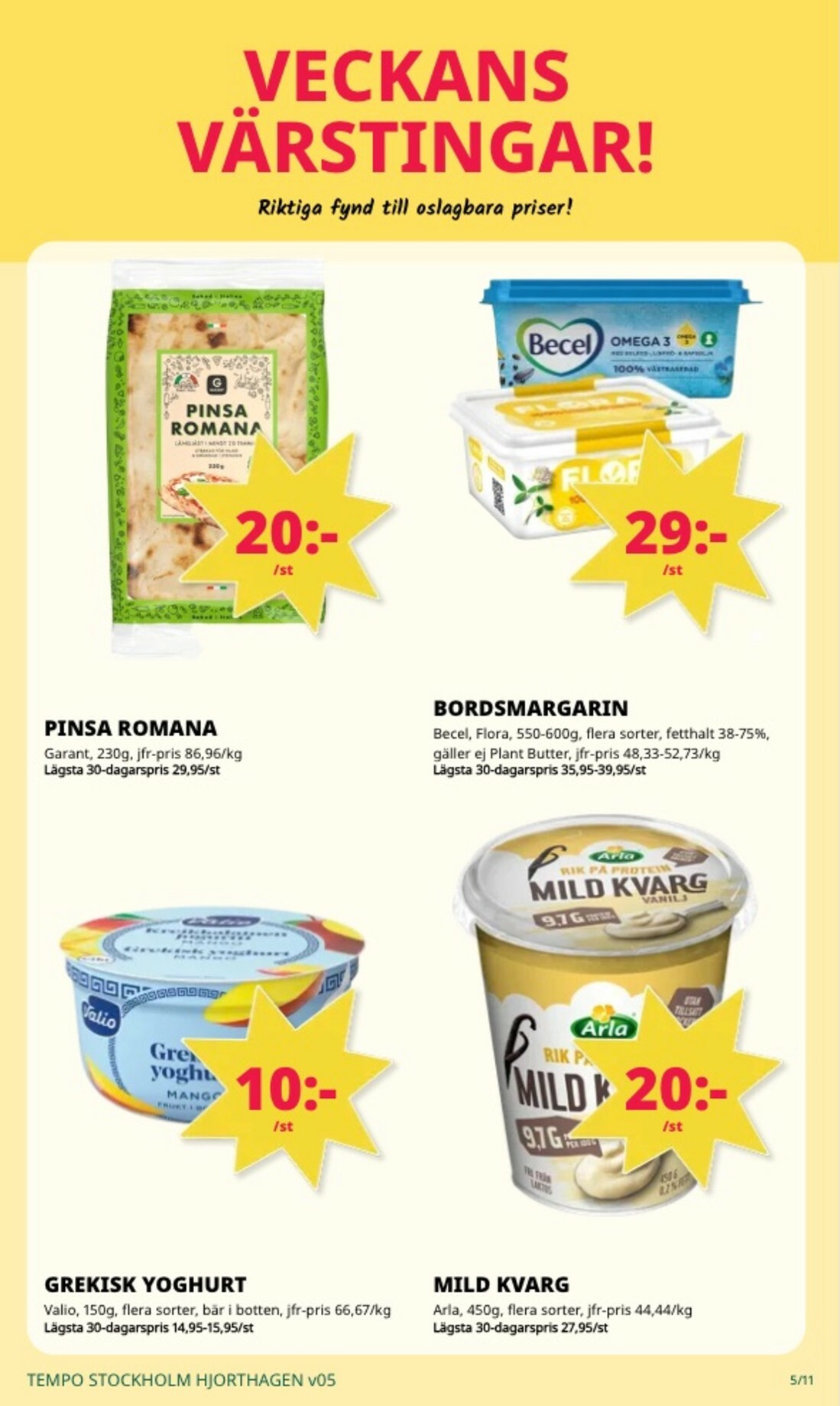 tempo - Tempo-reklambladet giltigt från 26/01 - 01/02 - page: 5