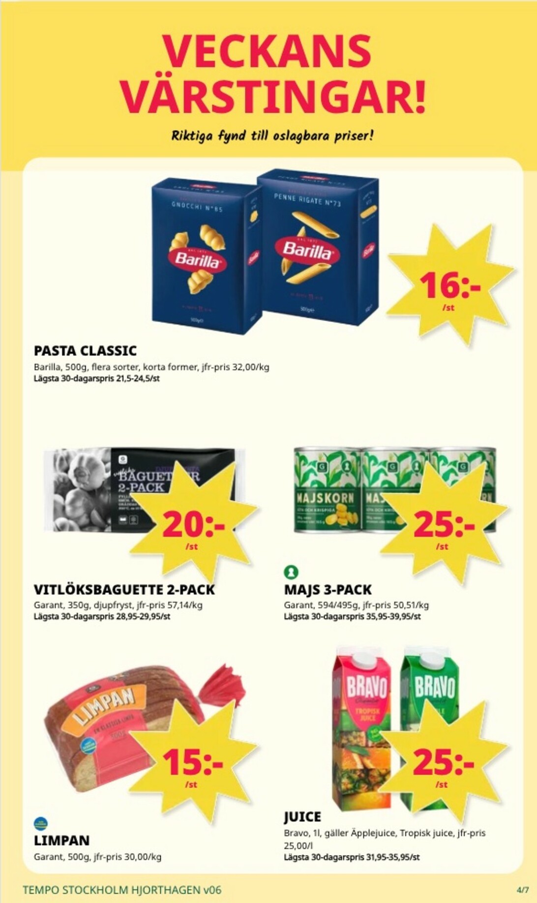 tempo - Tempo-reklambladet giltigt från 02/02/2026 - 08/02/2026 - page: 4