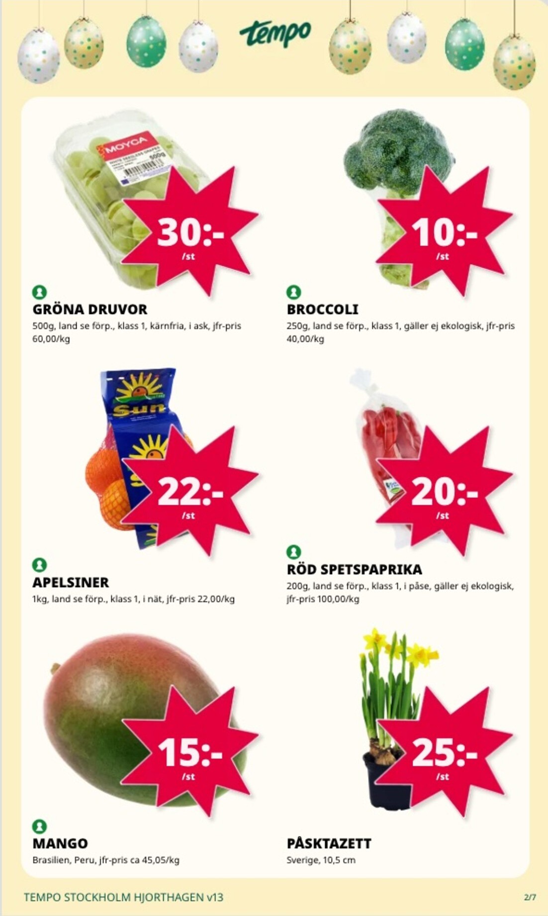 tempo - Tempo-reklambladet giltigt från 23/03/2026 - 31/03/2026 - page: 2