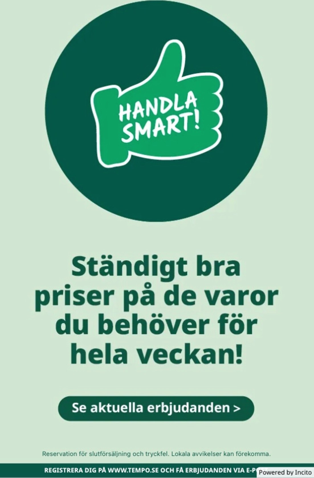 tempo - Tempo-reklambladet giltigt från 07/04/2026 - 12/04/2026 - page: 6