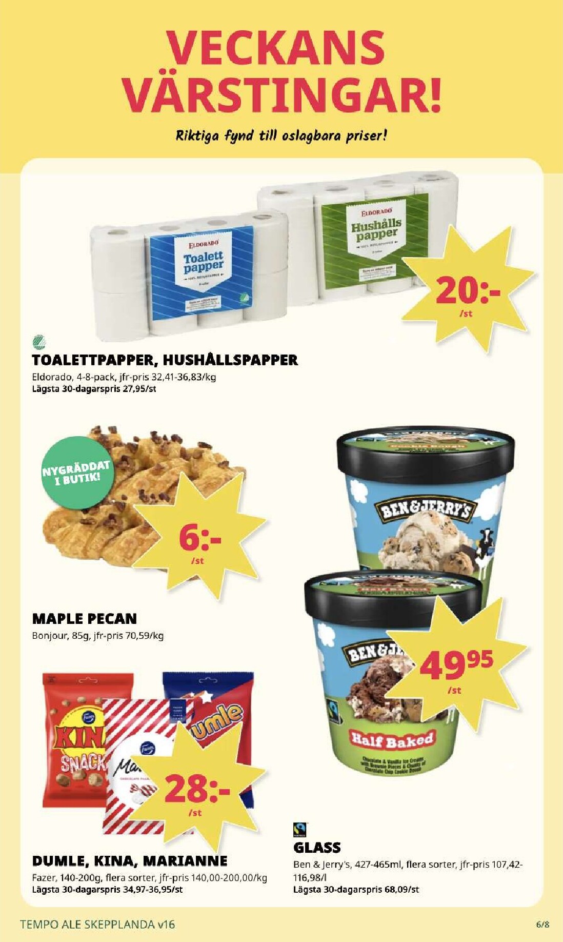tempo - Tempo reklamblad för nästa vecka från måndag 13/04/2026 till söndag 19/04/2026 - page: 6