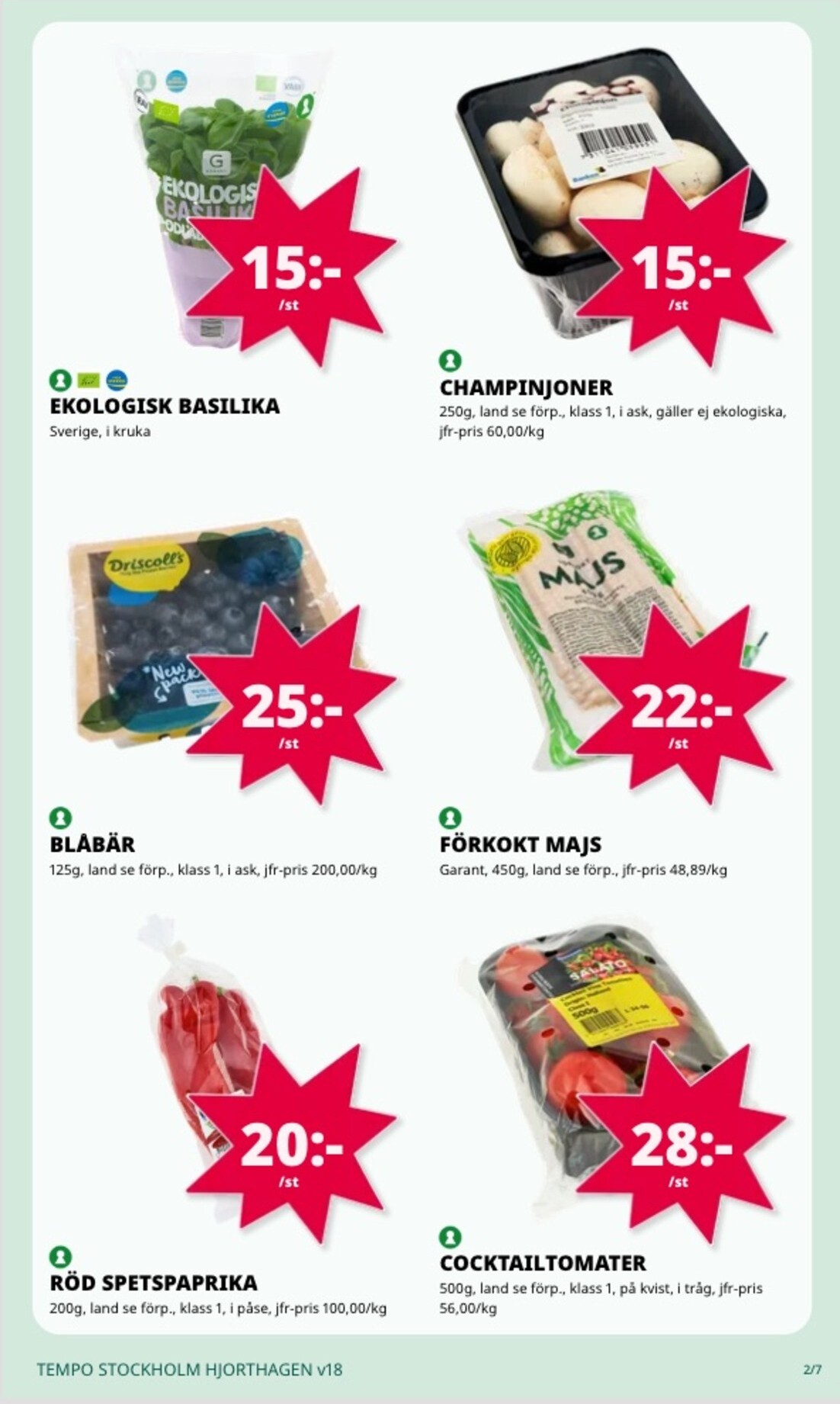 tempo - Aktuellt Tempo reklamblad giltigt från måndag 27/04/2026 till söndag 03/05/2026 - page: 2