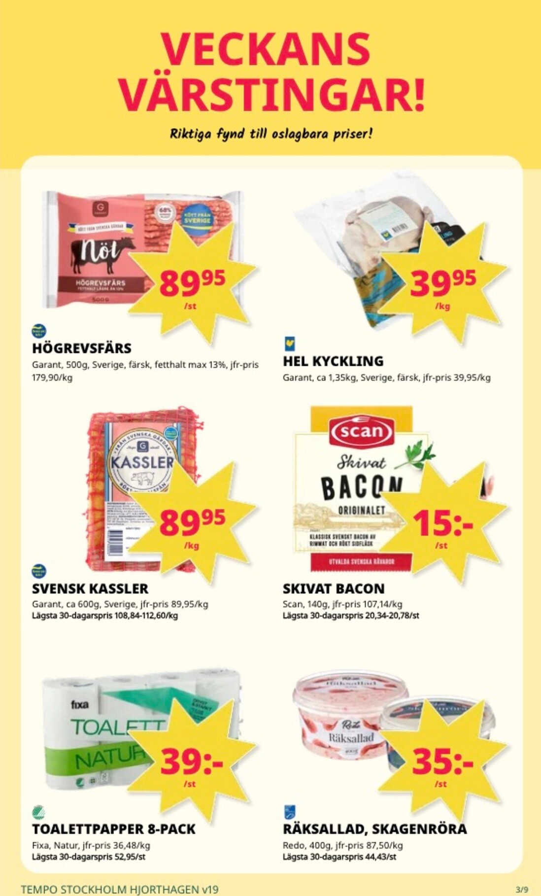 tempo - Aktuellt Tempo reklamblad giltigt från måndag 04/05/2026 till söndag 10/05/2026 - page: 3