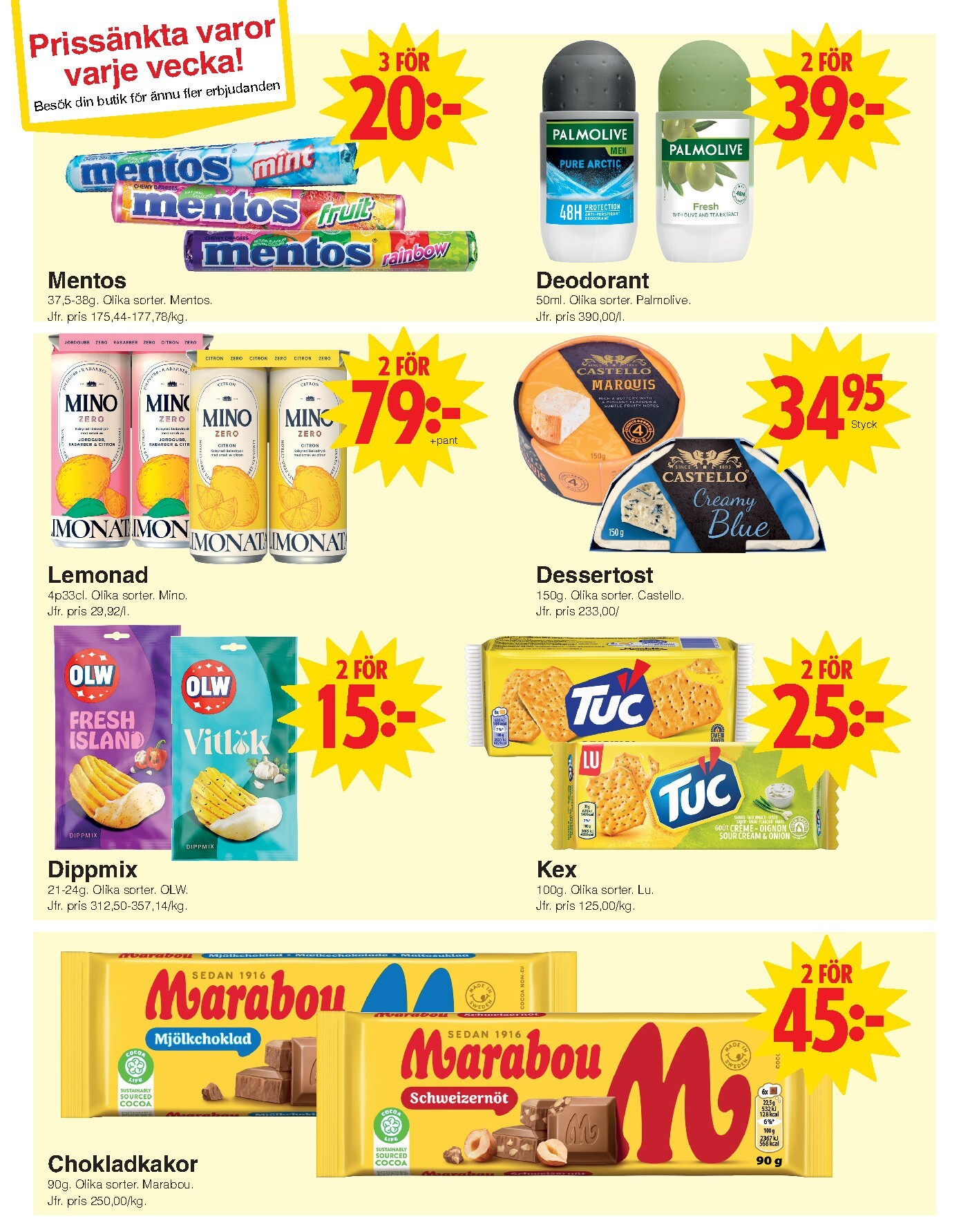matoppet - Aktuellt Matöppet reklamblad från måndag, 08/06/2026 till söndag, 14/06/2026 - page: 3