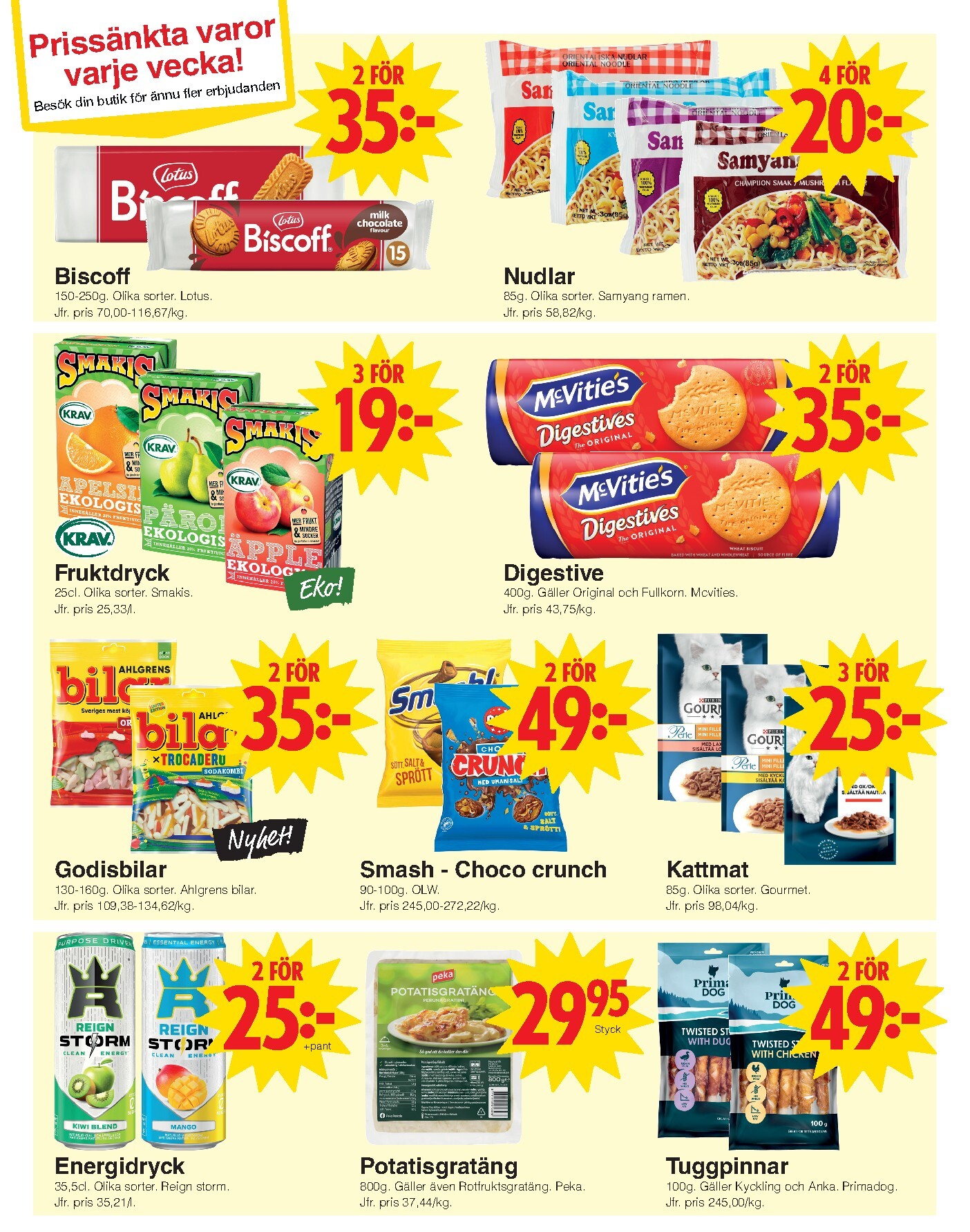 matoppet - Aktuellt Matöppet reklamblad från måndag, 22/06/2026 till söndag, 28/06/2026 - page: 3