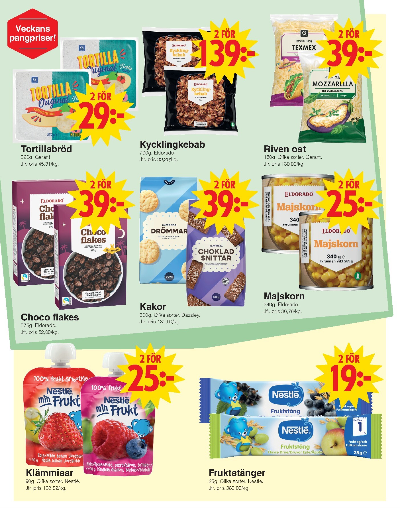matoppet - Aktuellt Matöppet - Matoppet reklamblad från måndag, 13/07/2026 till söndag, 19/07/2026 - page: 2
