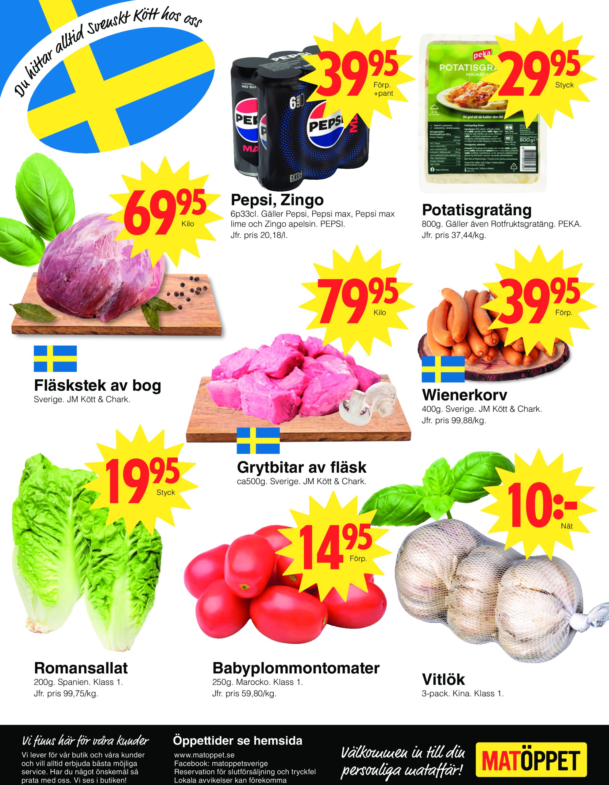 matoppet - Matöppet-reklambladet giltigt från 17/03 - 23/03 - page: 4