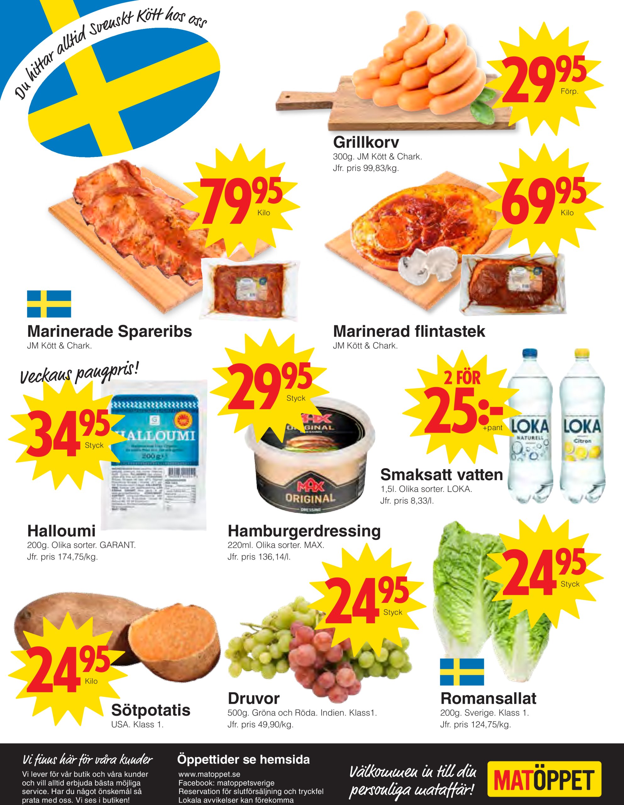 matoppet - Matöppet-reklambladet giltigt från 26/05 - 01/06 - page: 4
