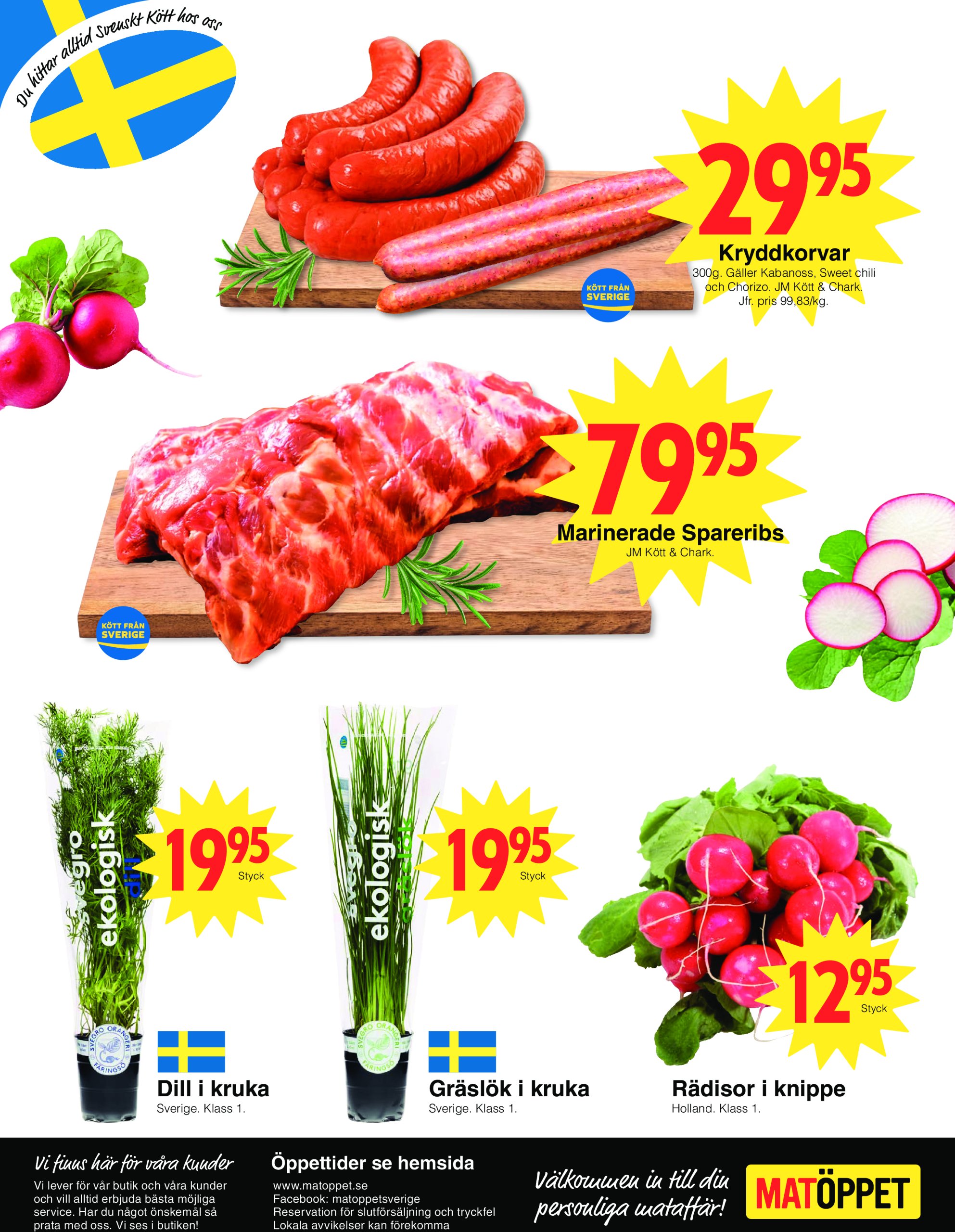 matoppet - Matöppet-reklambladet giltigt från 16/06 - 22/06 - page: 4