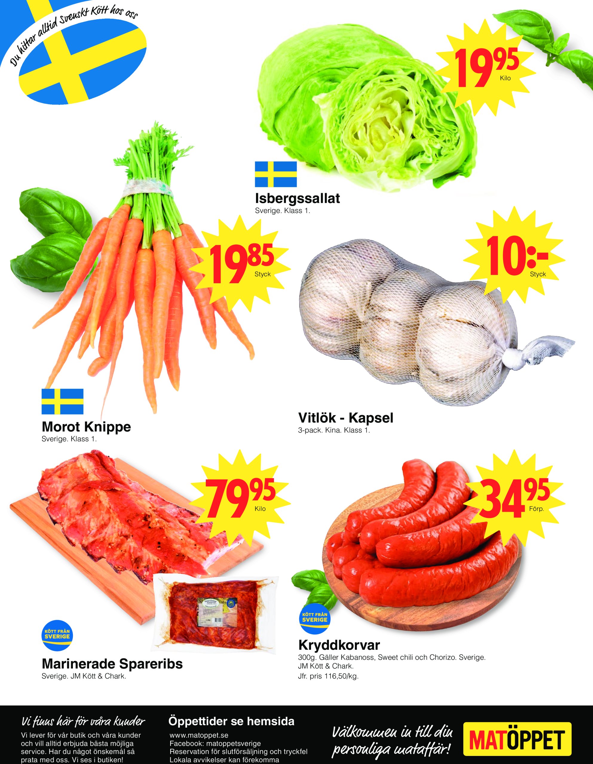 matoppet - Matöppet-reklambladet giltigt från 14/07 - 20/07 - page: 4