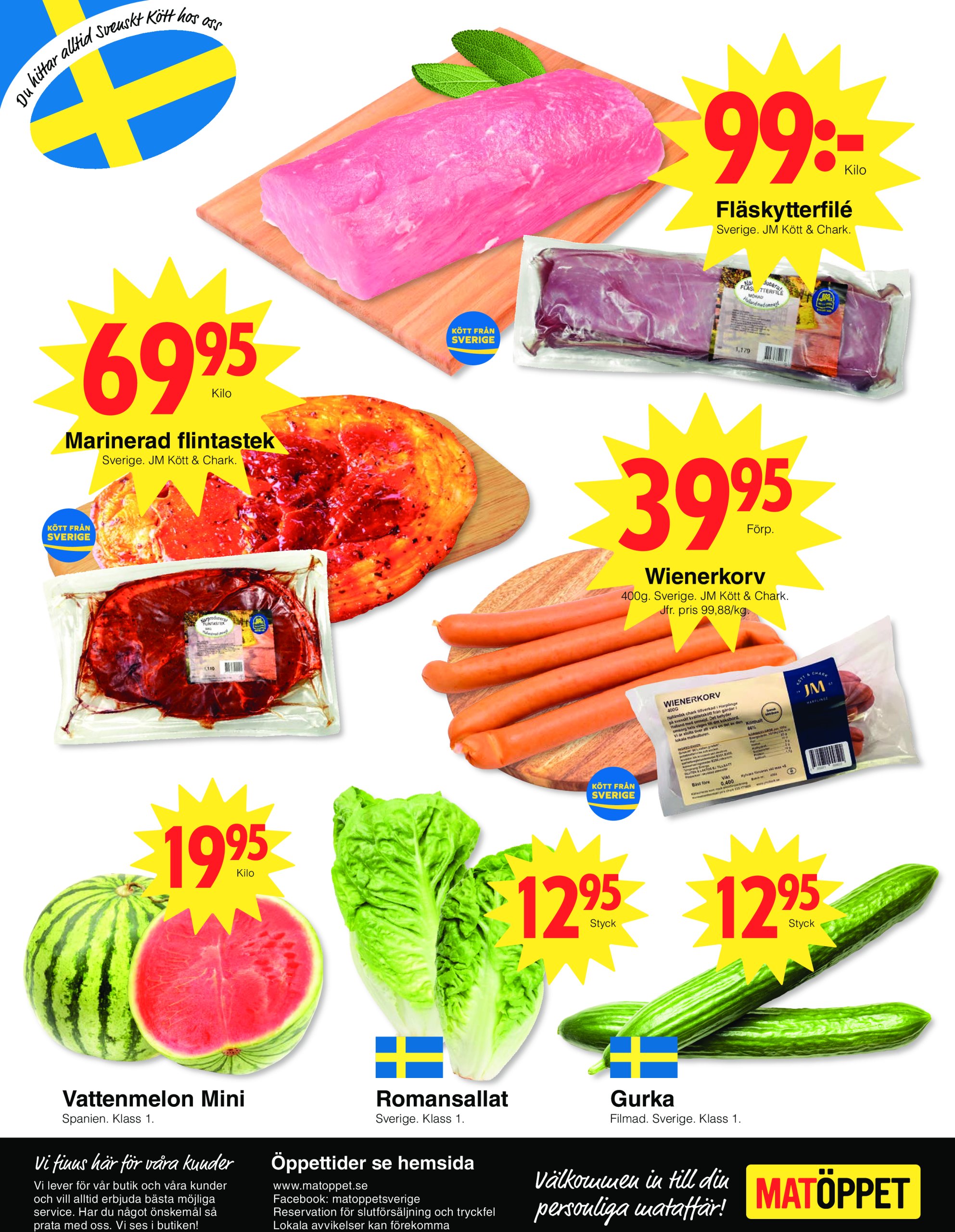 matoppet - Matöppet-reklambladet giltigt från 21/07 - 27/07 - page: 4