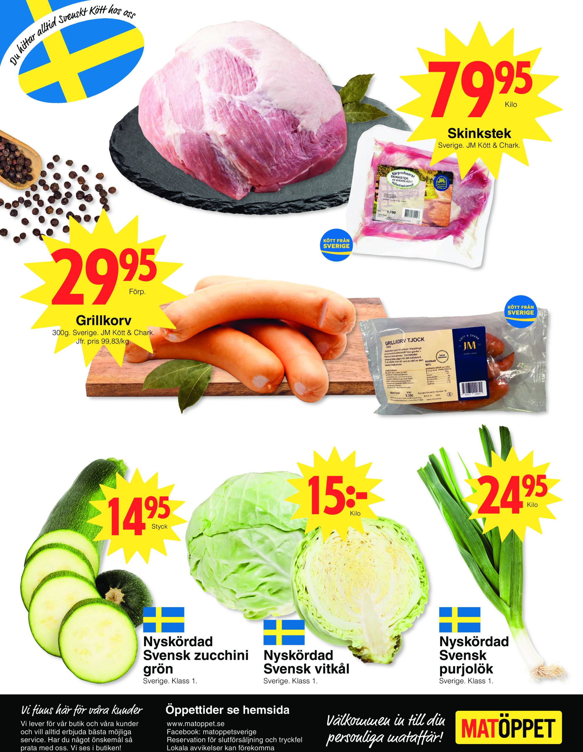 matoppet - Matöppet-reklambladet giltigt från 28/07 - 03/08 - page: 4