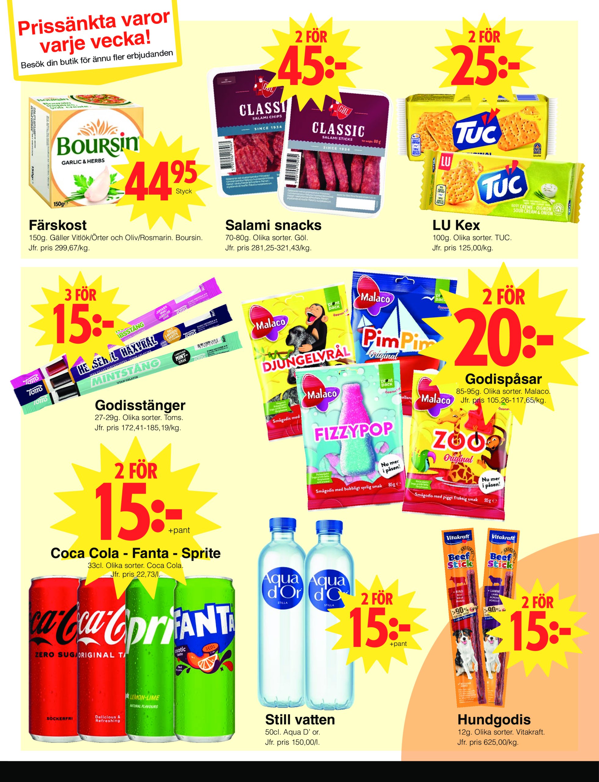 matoppet - Matöppet-reklambladet giltigt från 28/07 - 03/08 - page: 3