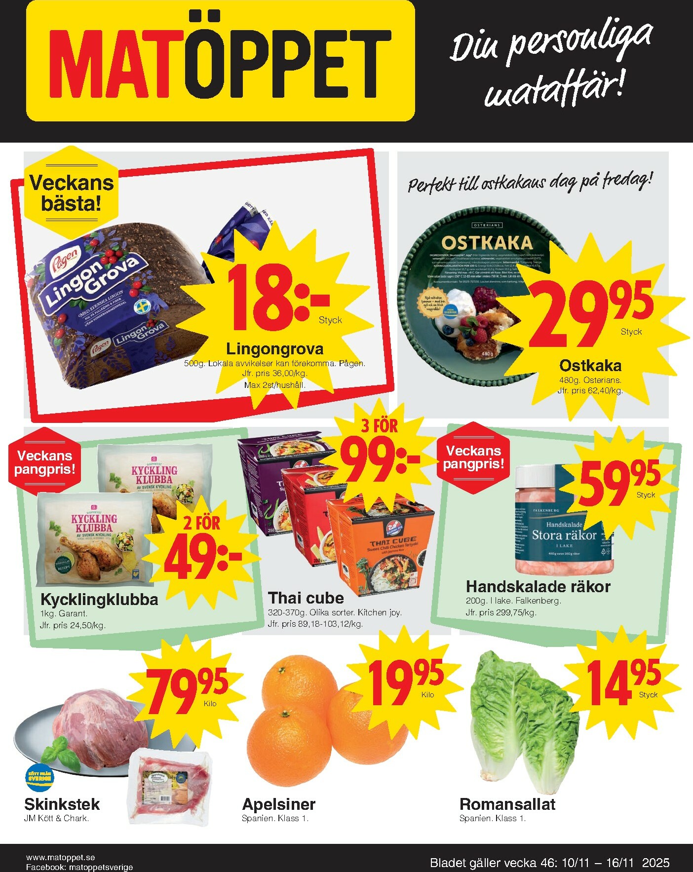 matoppet - Matöppet-reklambladet giltigt från 10/11 - 16/11