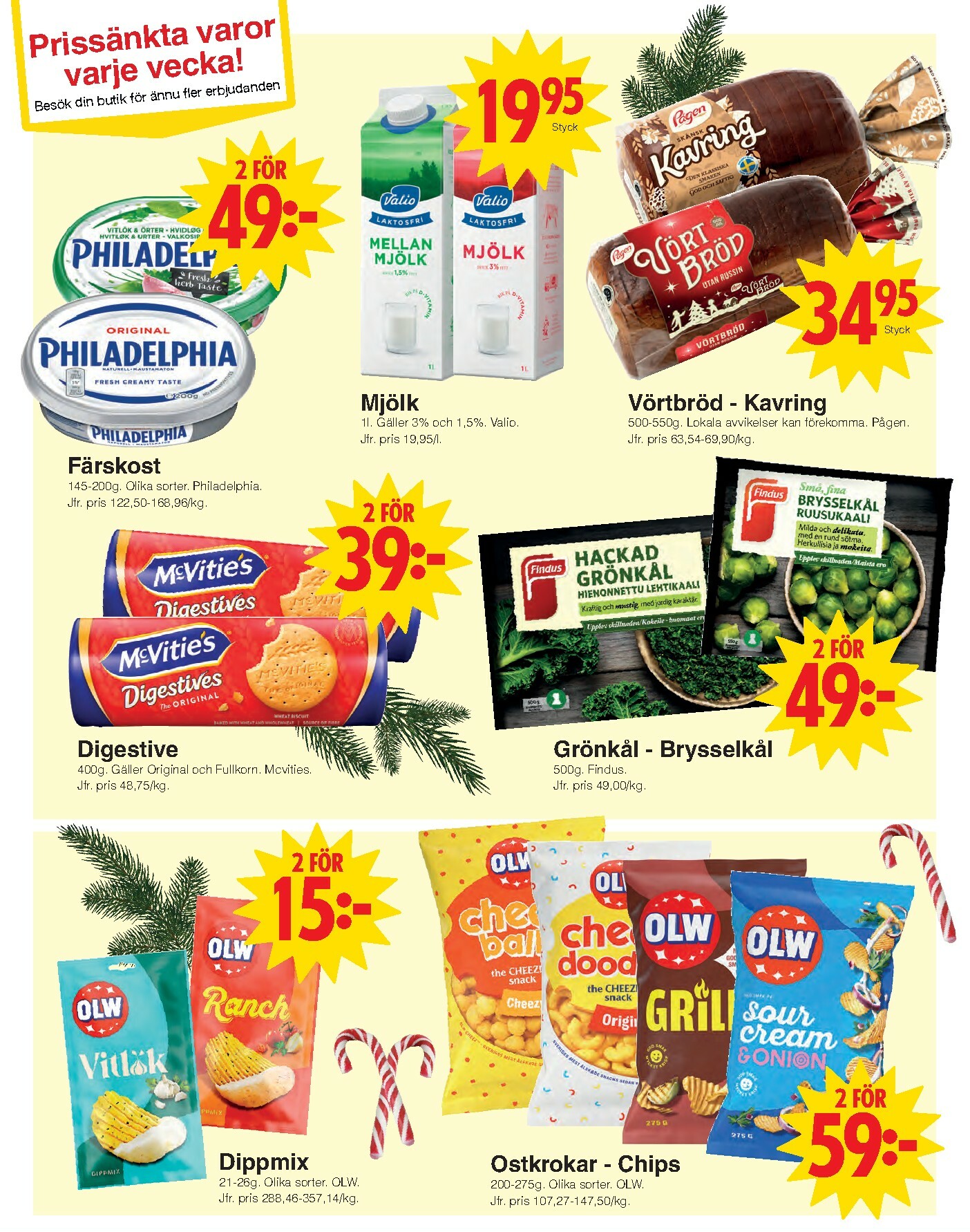 matoppet - Matöppet-reklambladet giltigt från 15/12 - 21/12 - page: 3