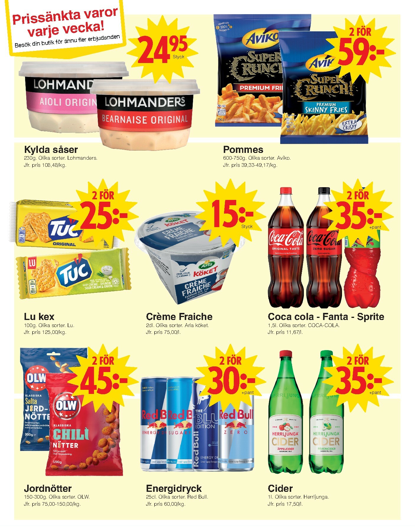 matoppet - Matöppet-reklambladet giltigt från 22/12 - 31/12 - page: 3