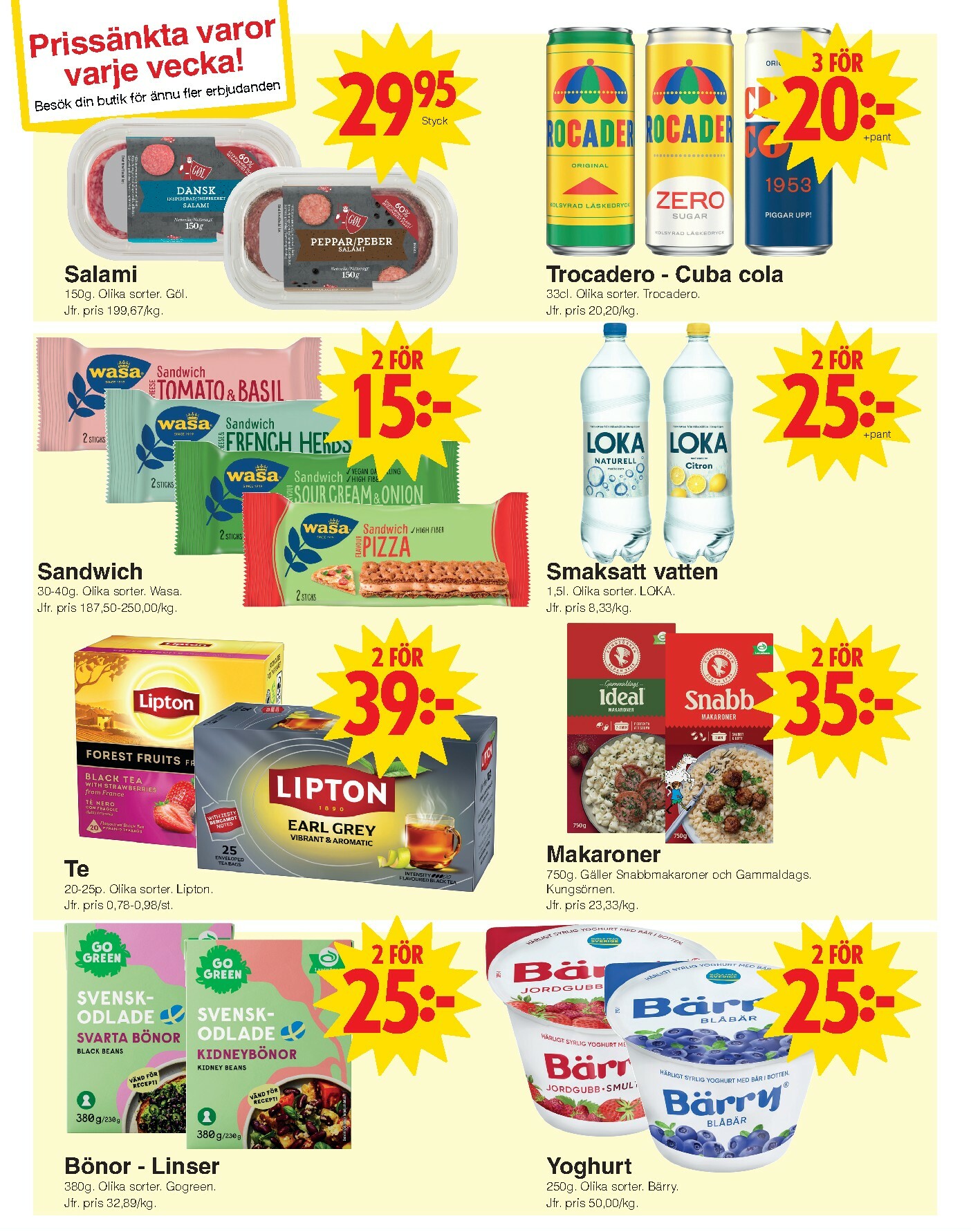 matoppet - Matöppet-reklambladet giltigt från 05/01 - 11/01 - page: 3