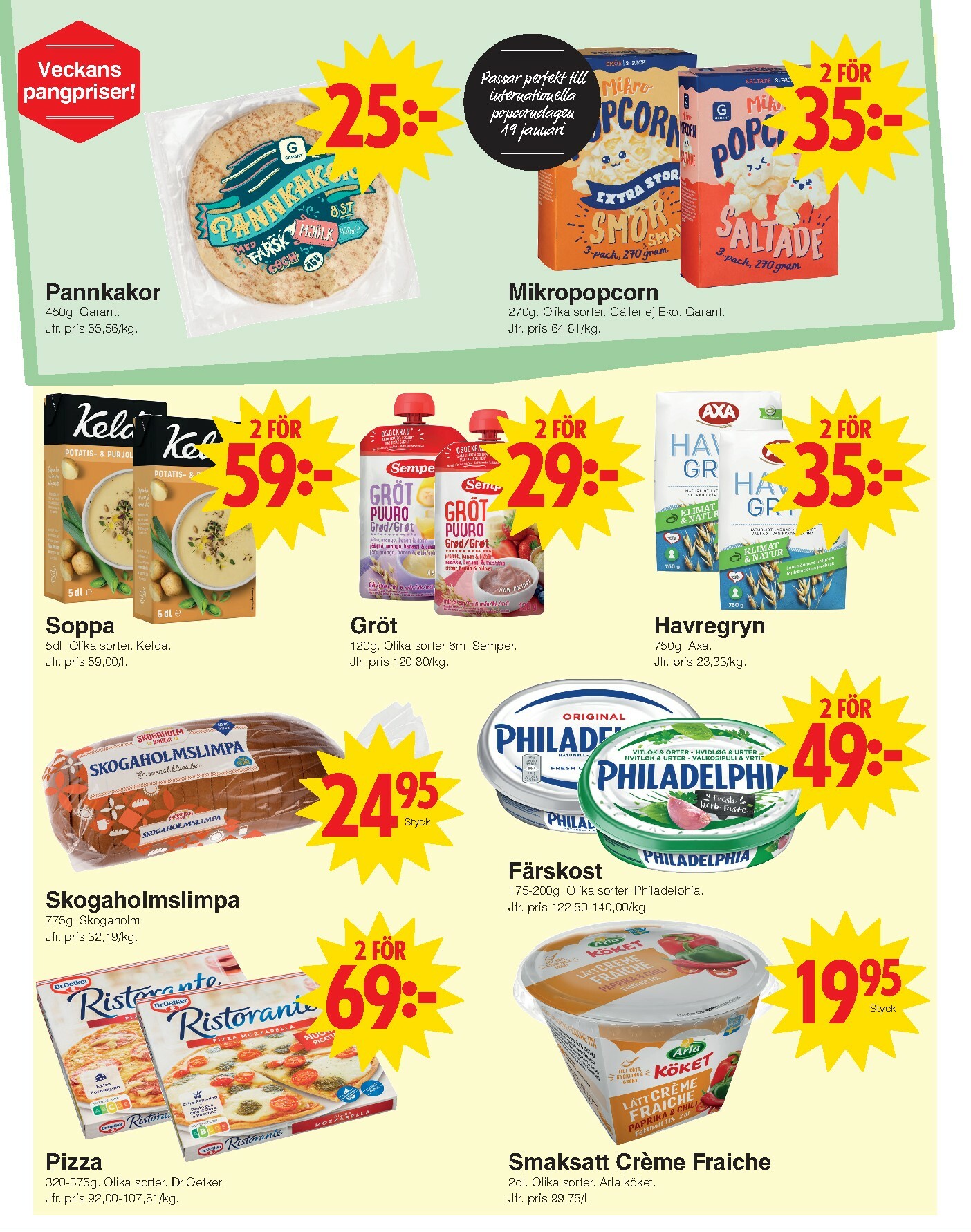 matoppet - Matöppet-reklambladet giltigt från 19/01 - 25/01 - page: 2