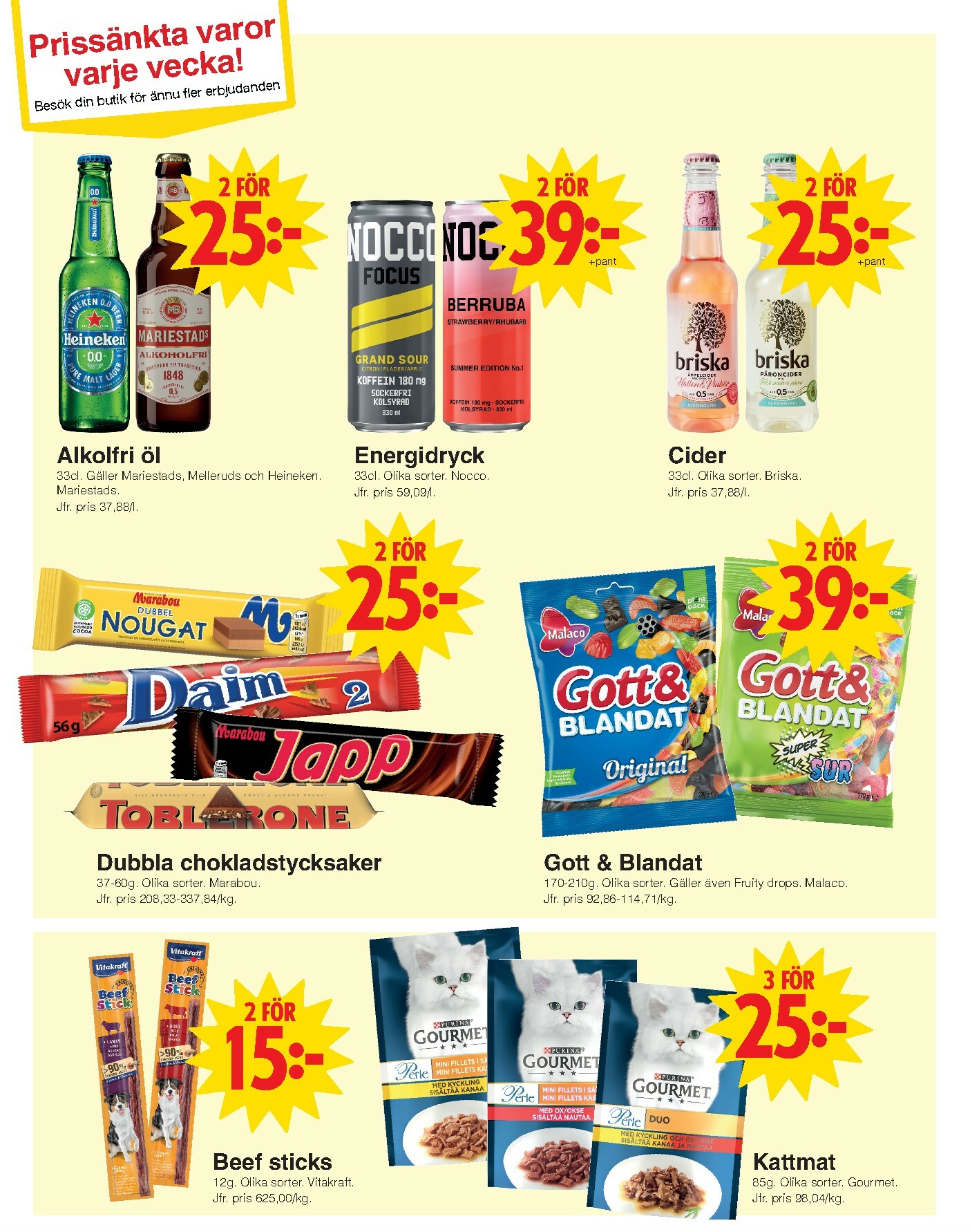 matoppet - Matöppet-reklambladet giltigt från 26/01 - 01/02 - page: 3