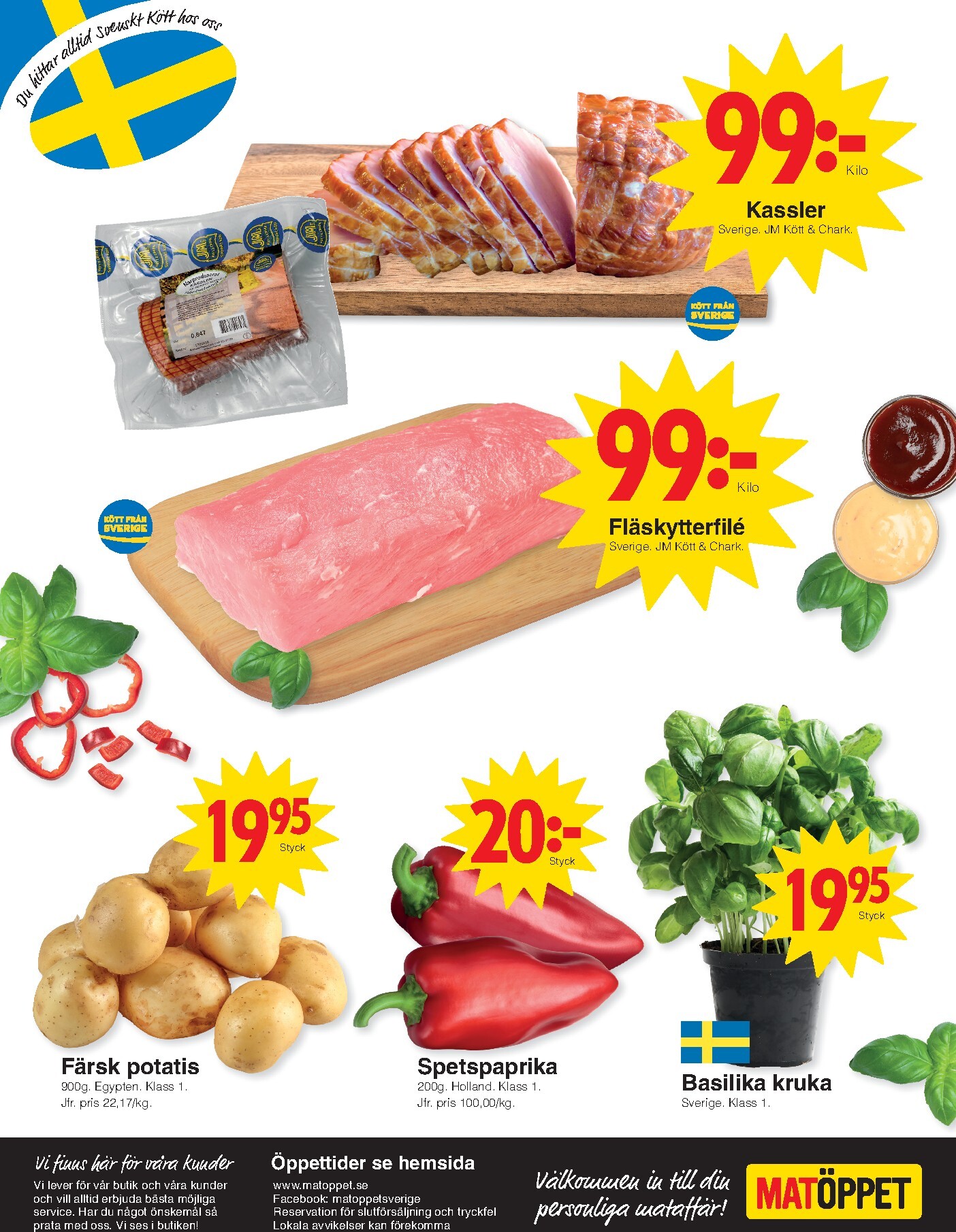 matoppet - Aktuellt Matöppet reklamblad giltigt från måndag 20/04/2026 till söndag 26/04/2026 - page: 4