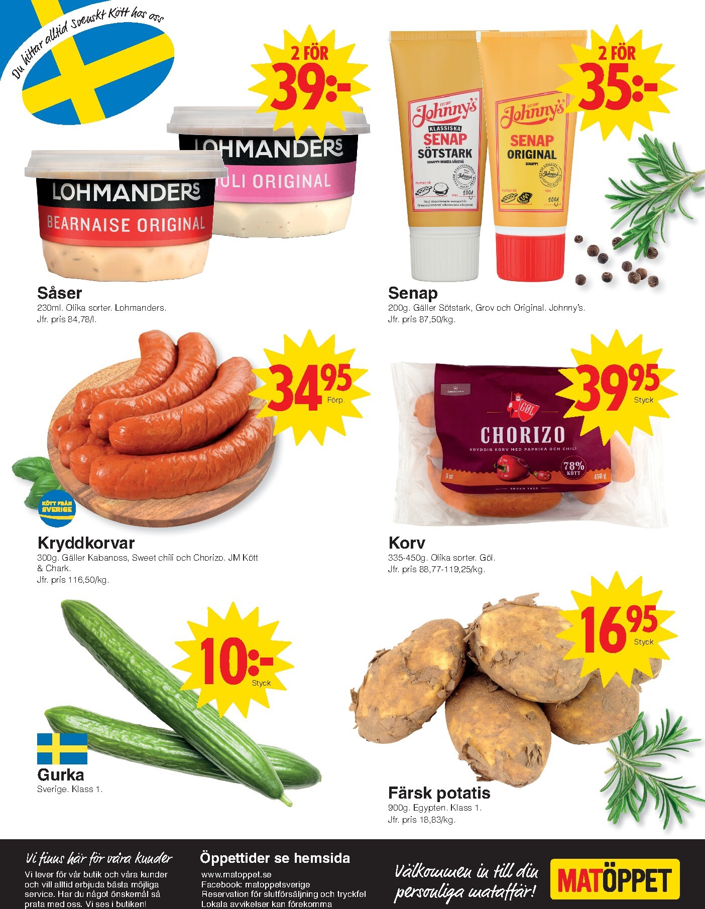 matoppet - Aktuellt Matöppet reklamblad giltigt från måndag 11/05/2026 till söndag 17/05/2026 - page: 4