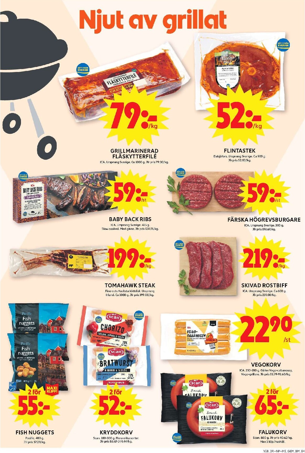 ica-maxi - Aktuellt ICA Maxi reklamblad från måndag, 06/07/2026 till söndag, 12/07/2026 - page: 4