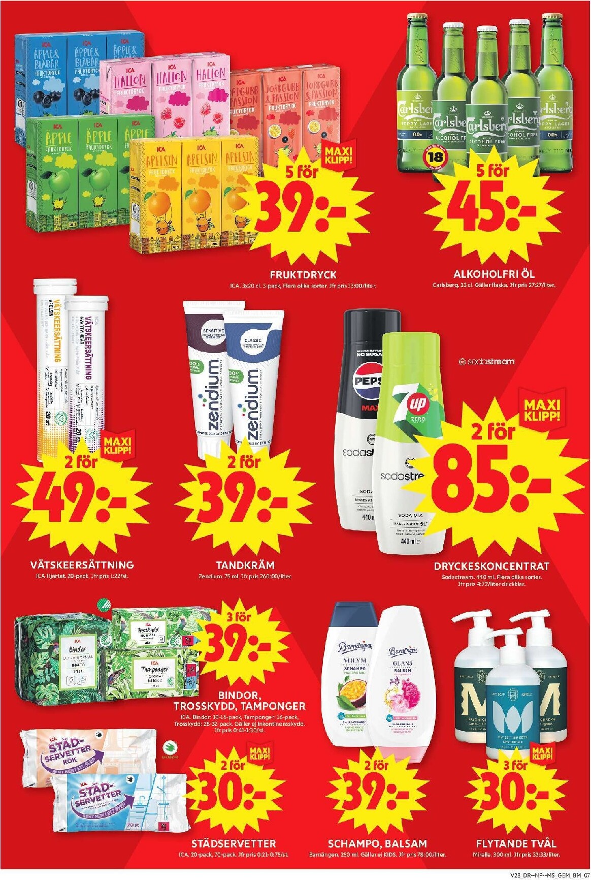 ica-maxi - Aktuellt ICA Maxi reklamblad från måndag, 06/07/2026 till söndag, 12/07/2026 - page: 7