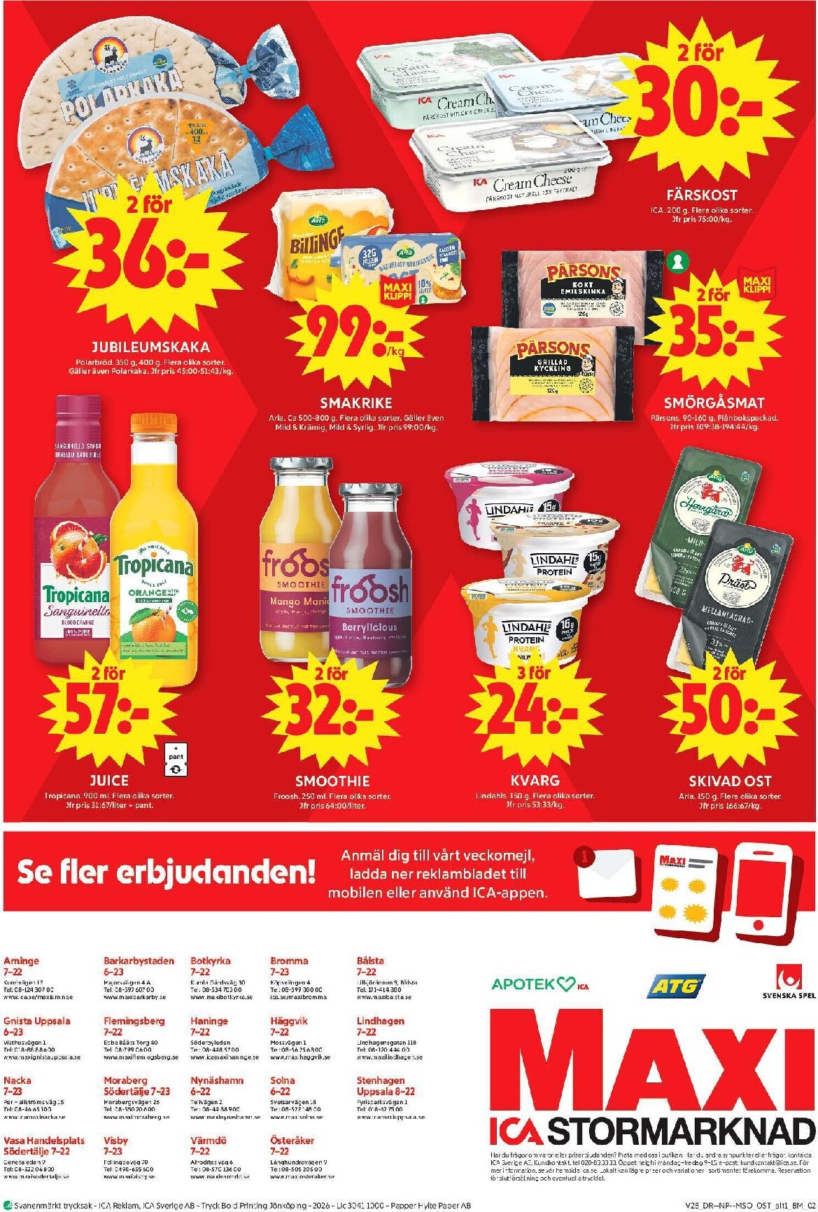 ica-maxi - Aktuellt ICA Maxi reklamblad från måndag, 06/07/2026 till söndag, 12/07/2026 - page: 10