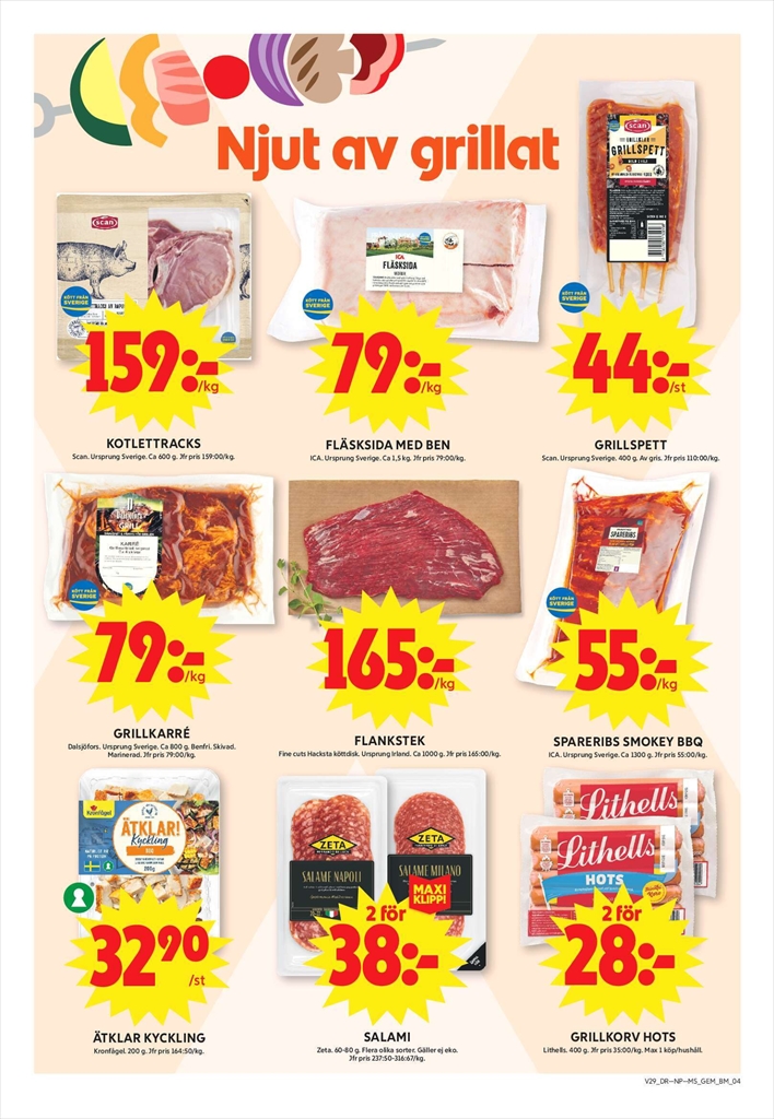 ica-maxi - Aktuellt ICA Maxi reklamblad från måndag, 13/07/2026 till söndag, 19/07/2026 - page: 4