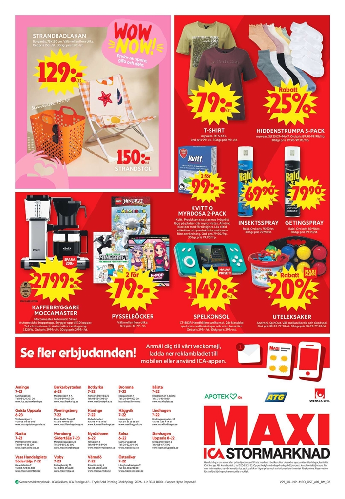 ica-maxi - Aktuellt ICA Maxi reklamblad från måndag, 13/07/2026 till söndag, 19/07/2026 - page: 10