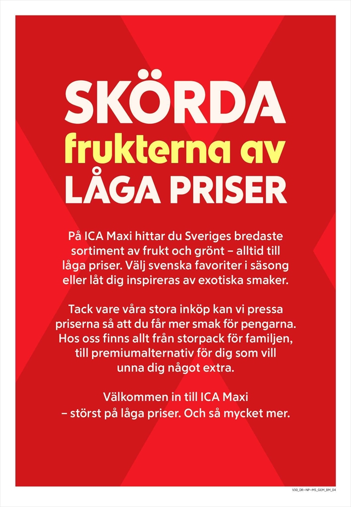 ica-maxi - Aktuellt ICA Maxi reklamblad från måndag, 20/07/2026 till söndag, 26/07/2026 - page: 4