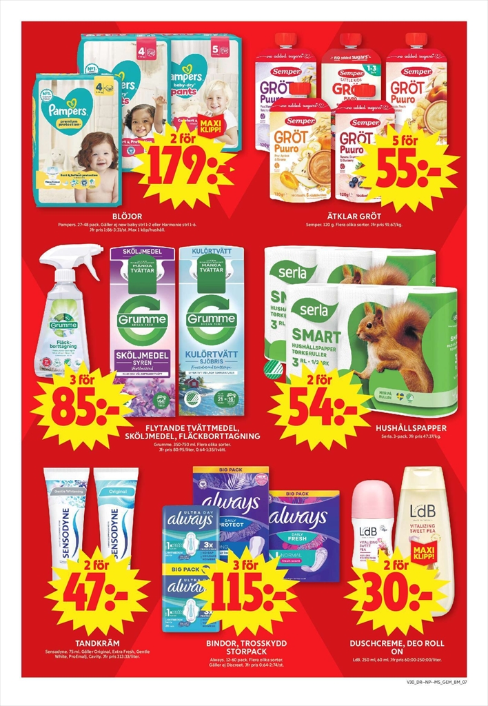 ica-maxi - Aktuellt ICA Maxi reklamblad från måndag, 20/07/2026 till söndag, 26/07/2026 - page: 7