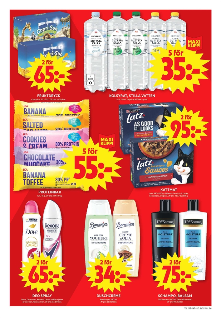 ica-maxi - Aktuellt ICA Maxi reklamblad från måndag, 27/07/2026 till söndag, 02/08/2026 - page: 6