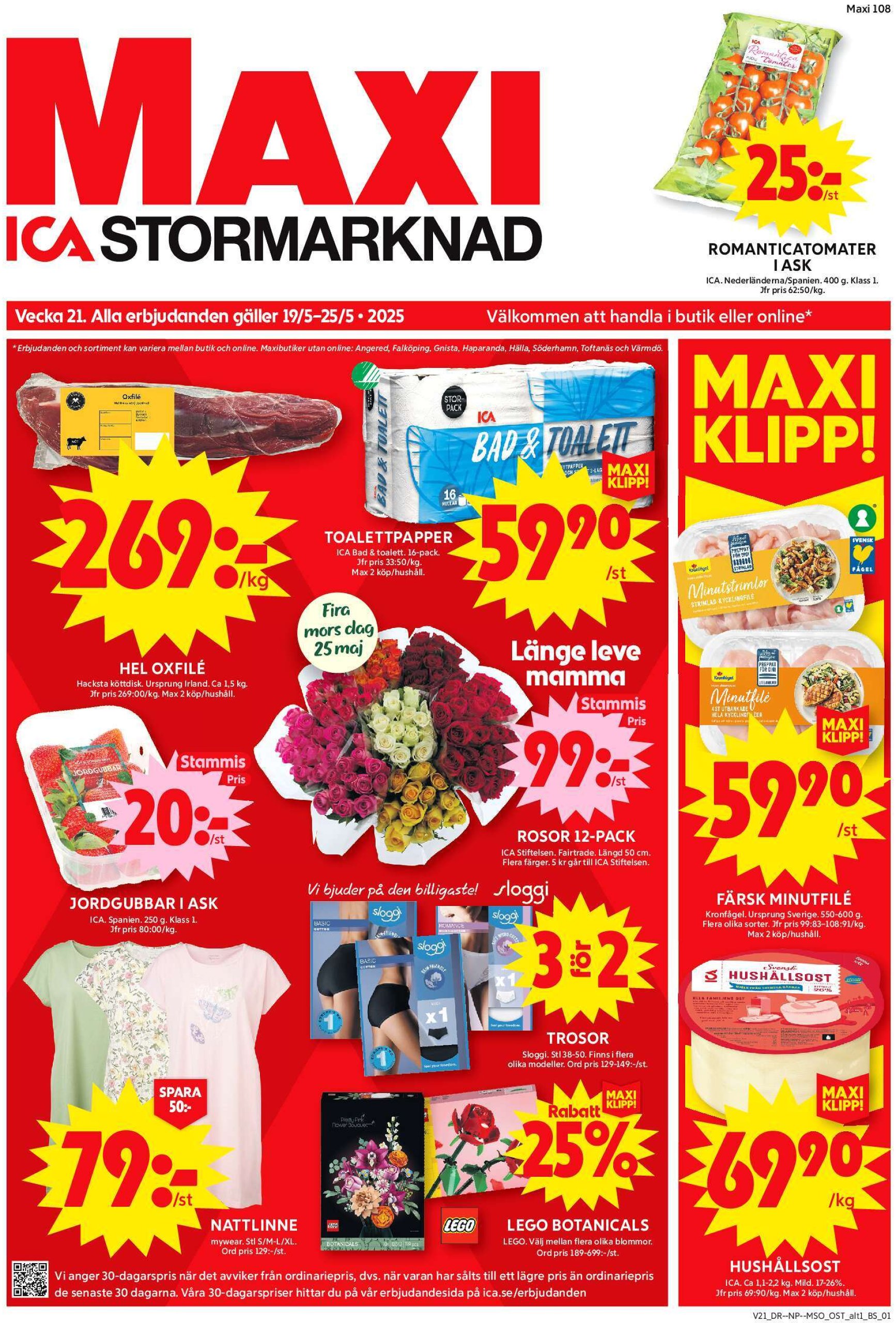 ica-maxi - ICA Maxi-reklambladet giltigt från 19/05 - 25/05