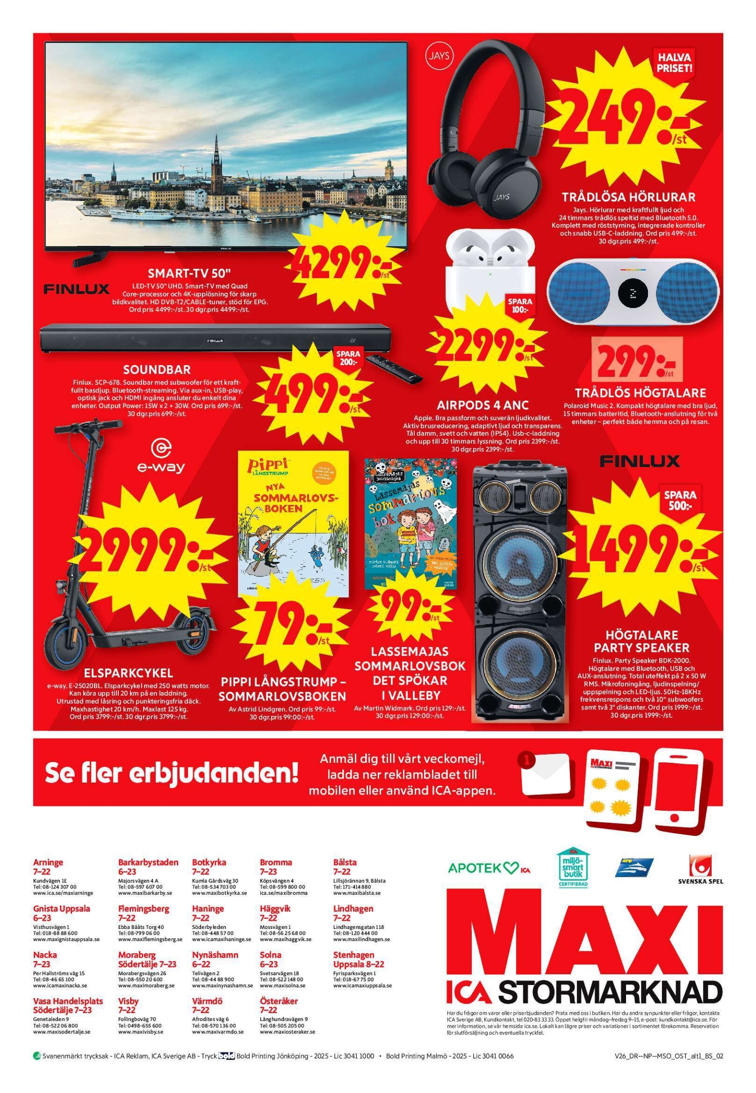 ica-maxi - ICA Maxi-reklambladet giltigt från 23/06 - 29/06 - page: 20