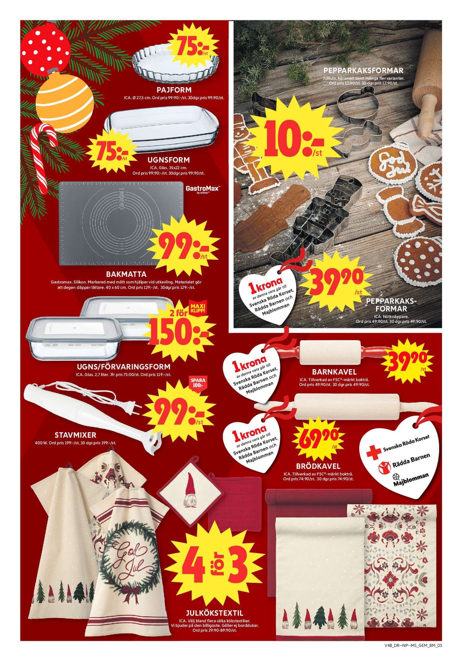 ica-maxi - ICA Maxi-reklambladet giltigt från 24/11 - 30/11 - page: 10