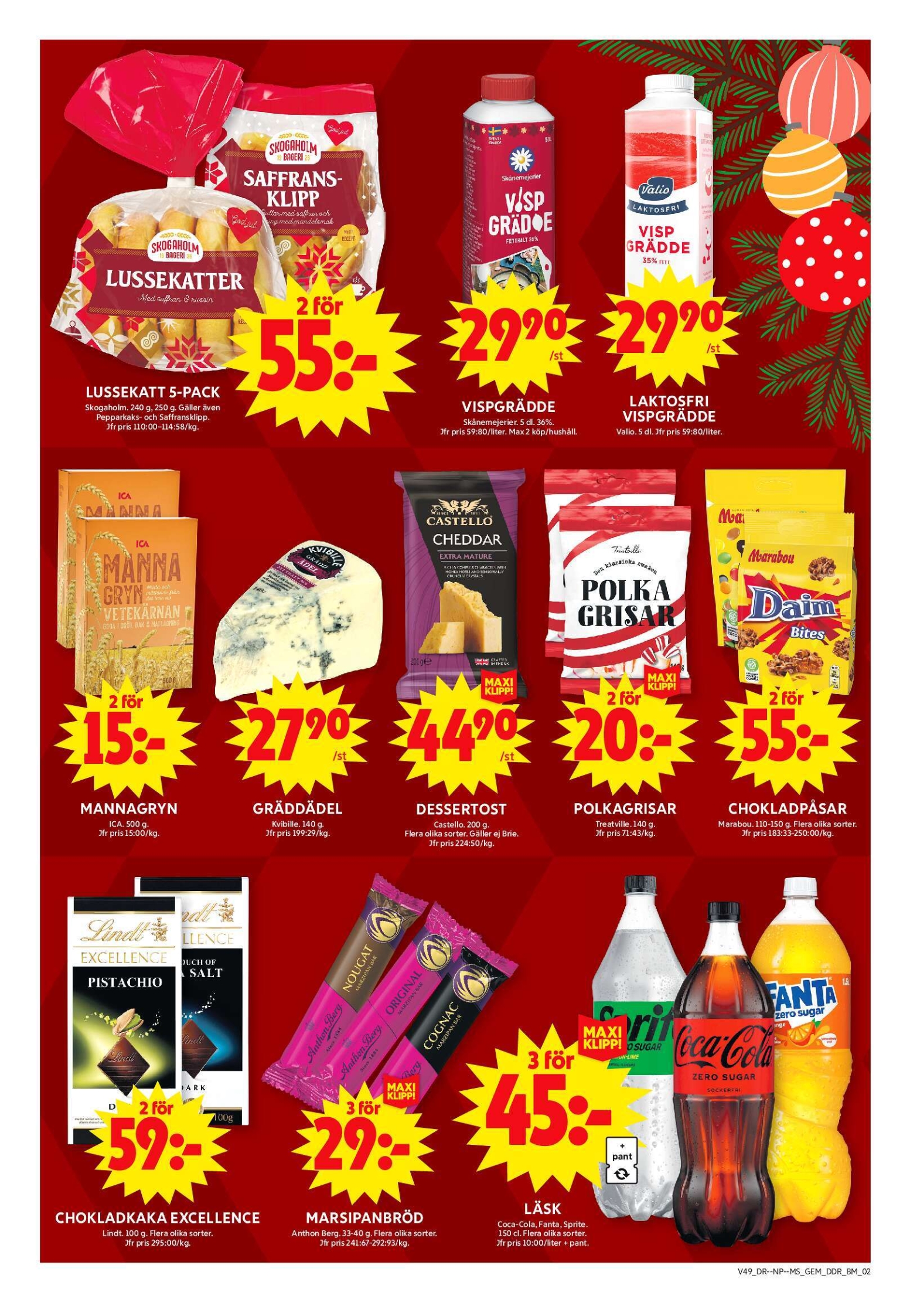 ica-maxi - ICA Maxi-reklambladet giltigt från 01/12 - 07/12 - page: 7