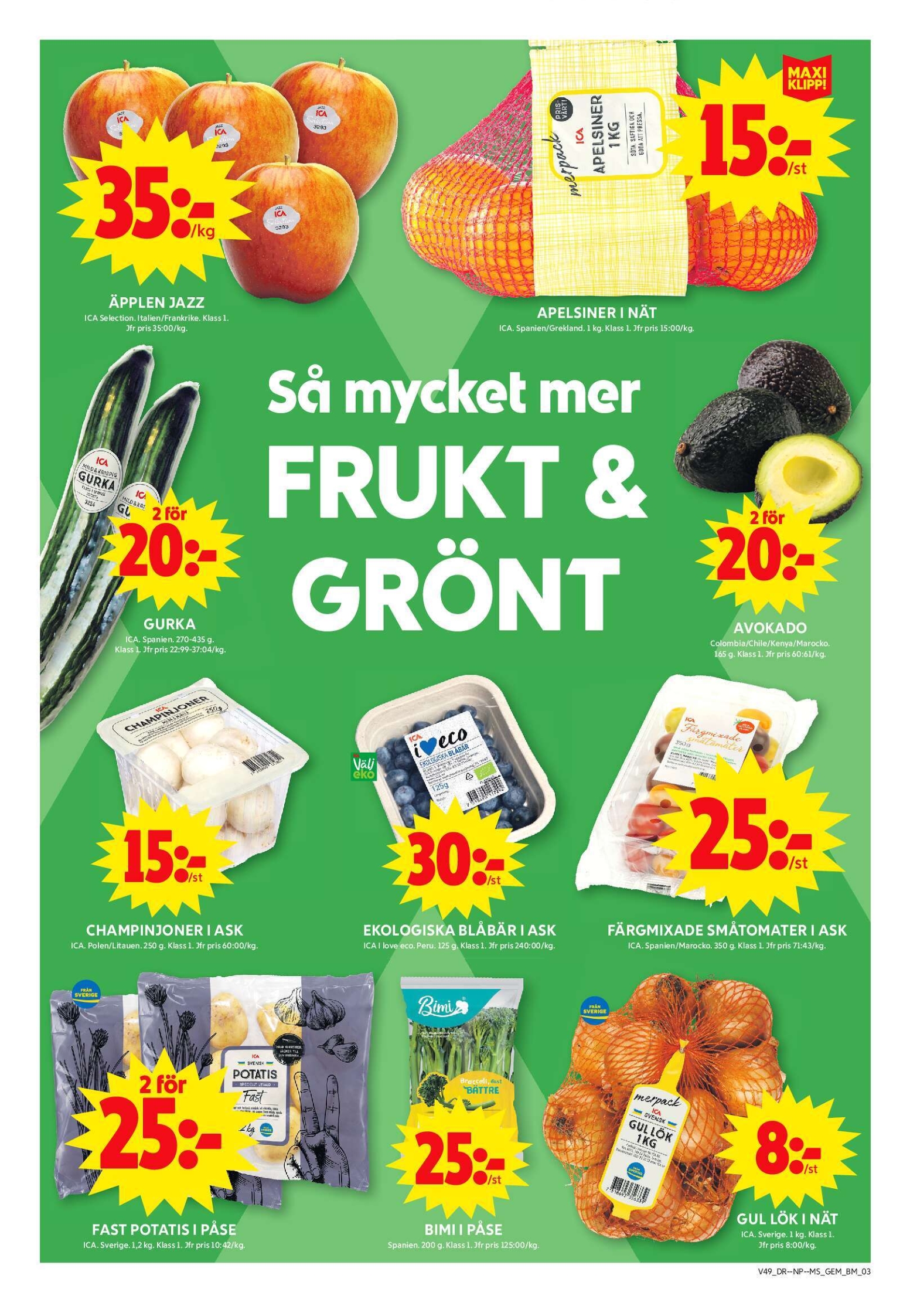 ica-maxi - ICA Maxi-reklambladet giltigt från 01/12 - 07/12 - page: 3