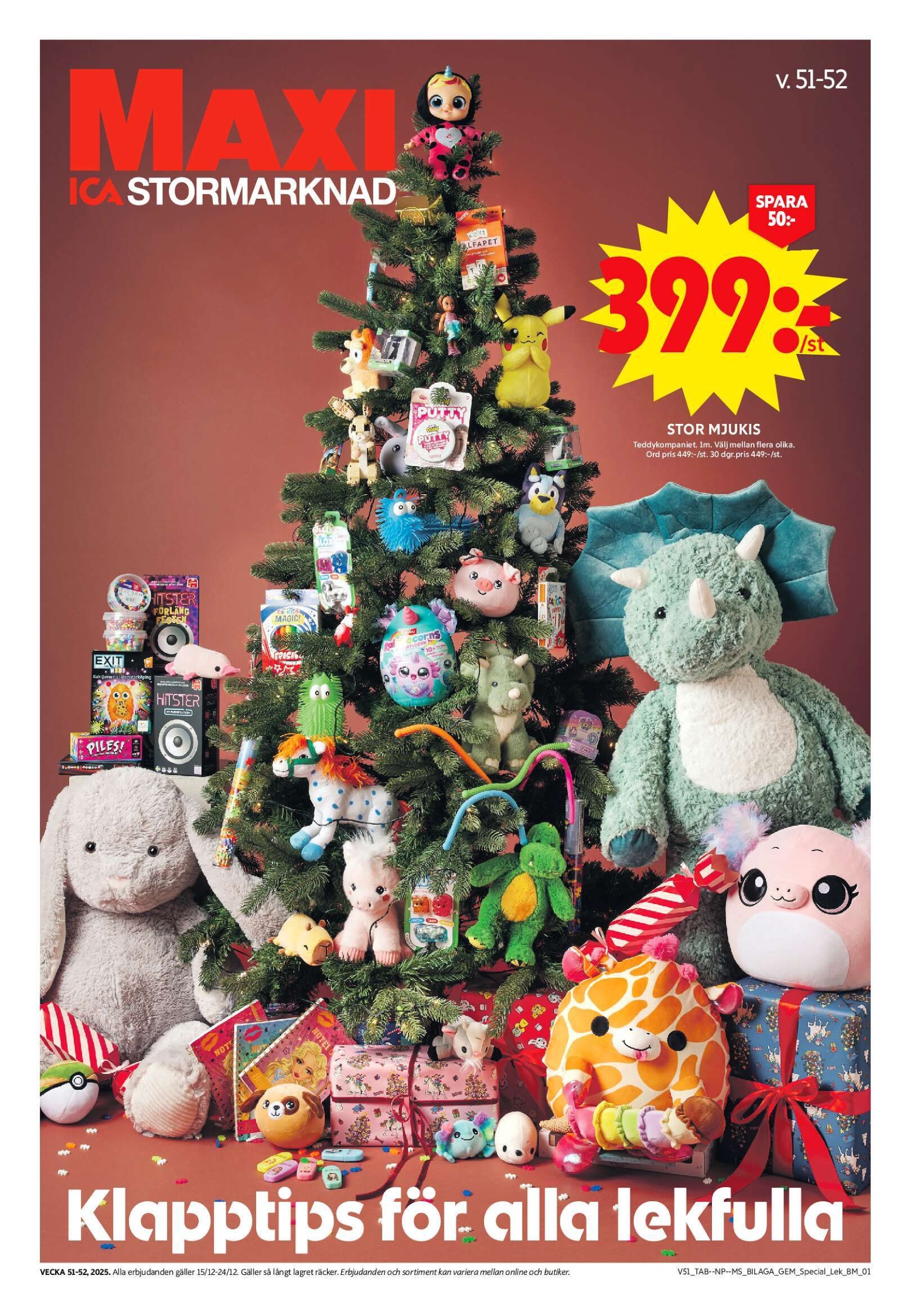 ica-maxi - ICA Maxi-reklambladet giltigt från 15/12 - 21/12 - page: 19