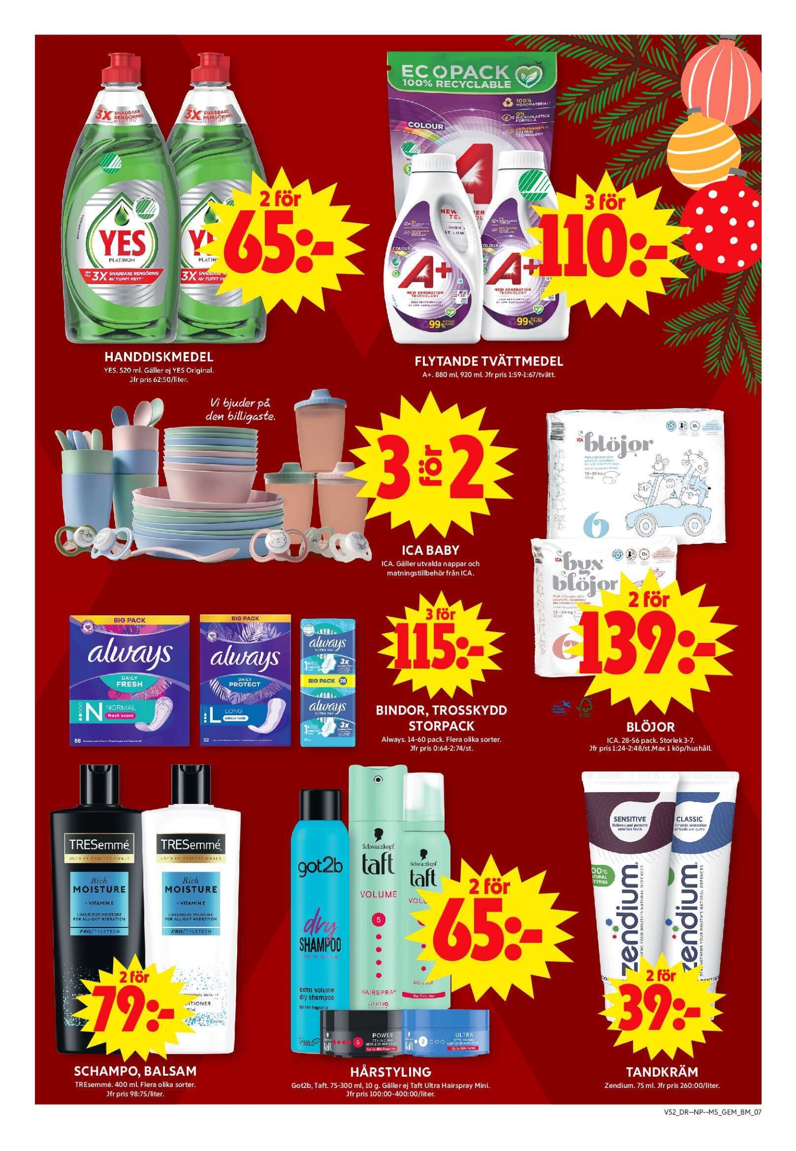 ica-maxi - ICA Maxi-reklambladet giltigt från 22/12 - 28/12 - page: 7