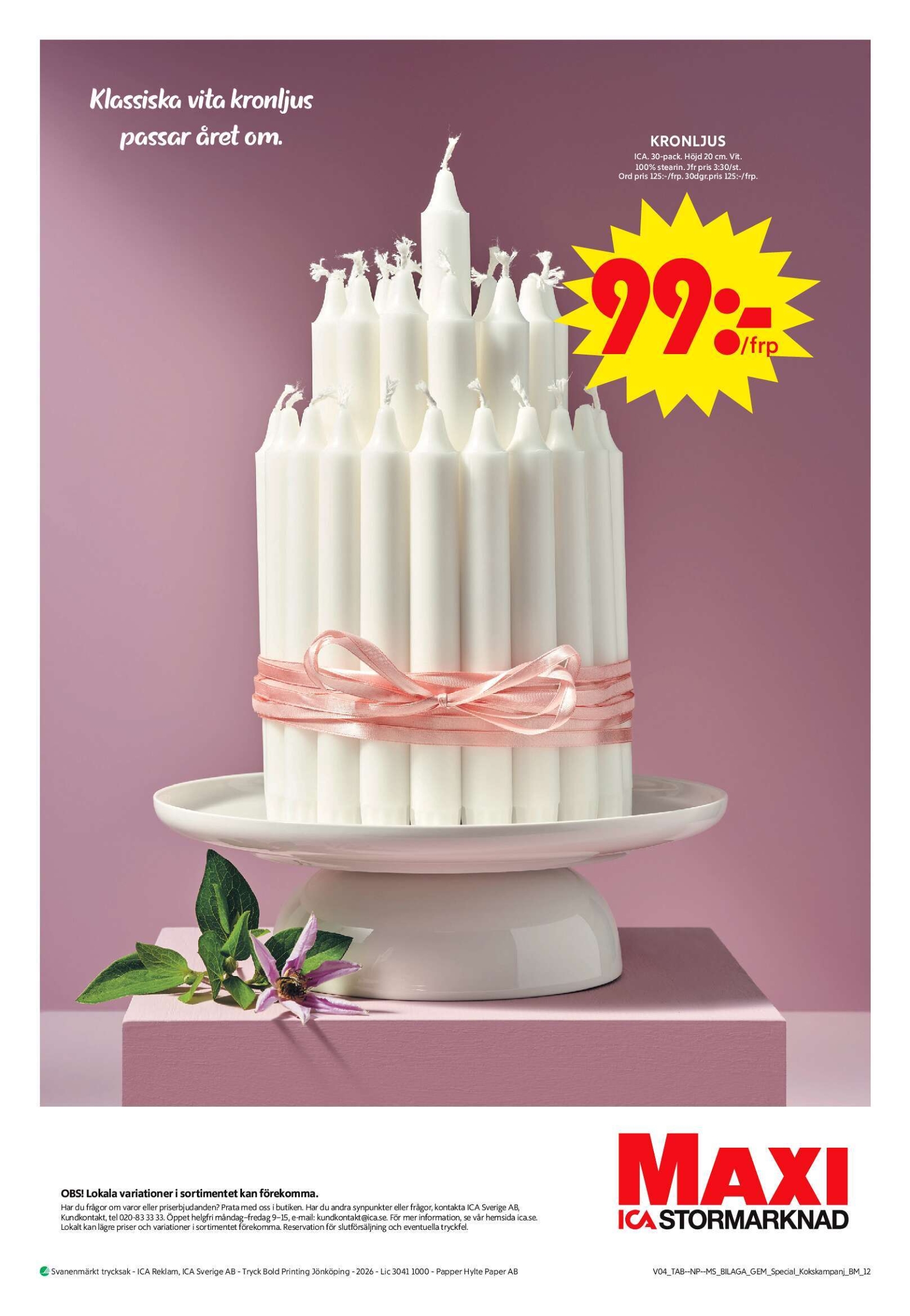ica-maxi - ICA Maxi-reklambladet giltigt från 19/01 - 25/01 - page: 25